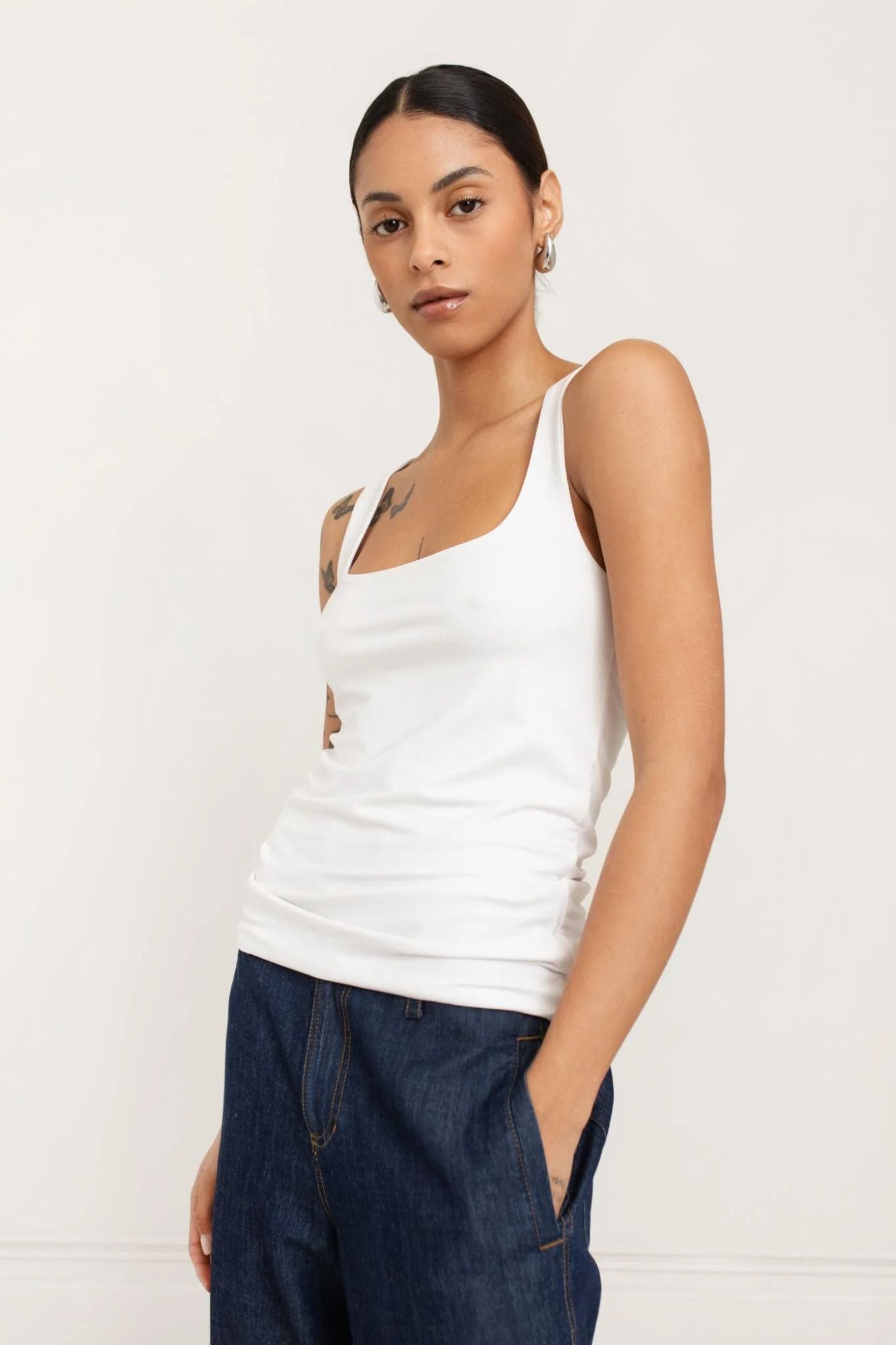 Alina Double Layered Tank