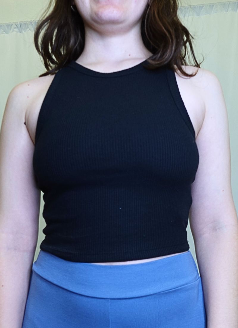 Cropped Rib Tank