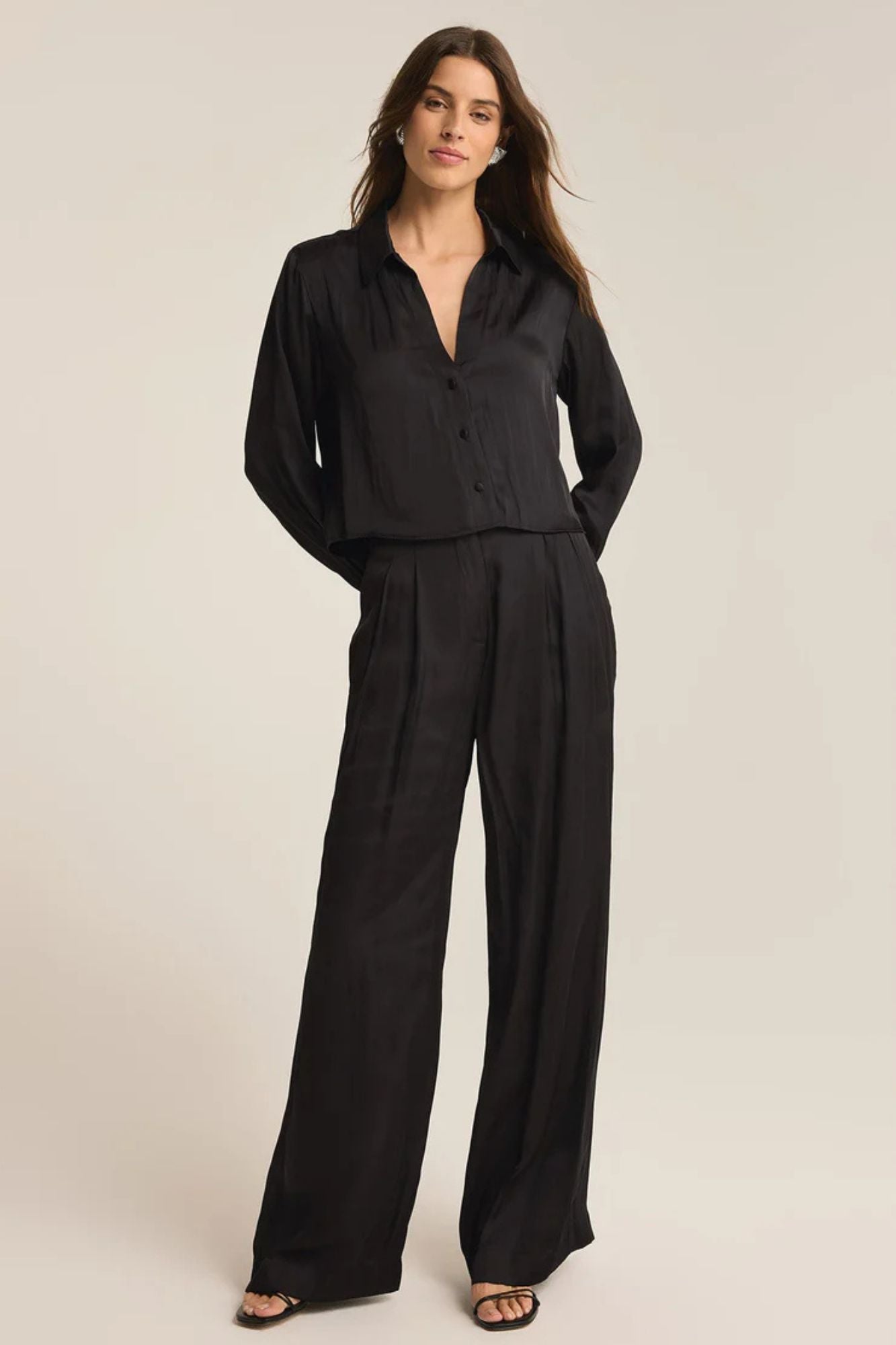 Lisse Wide Leg Pant