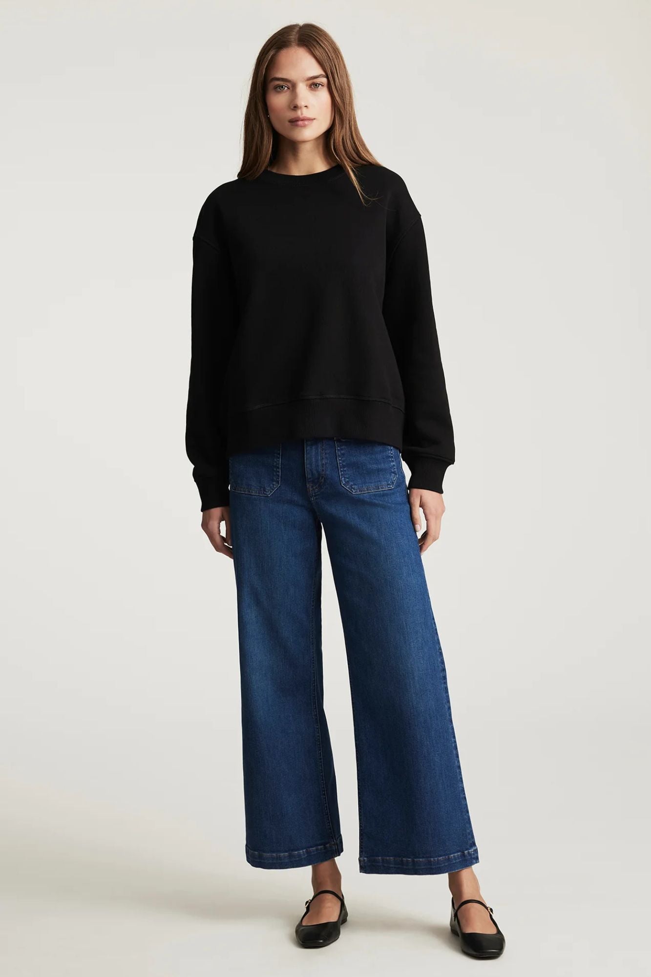 Paloma Marine Wide Leg Jeans
