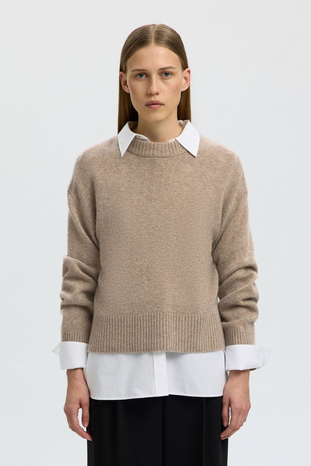 Cille Cashmere Blend Sweater
