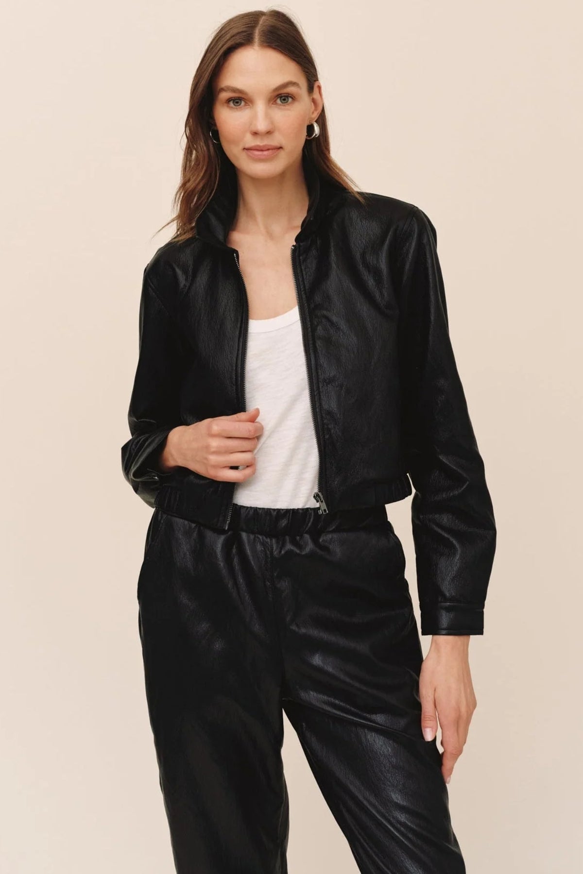 Crop Bomber Jacket