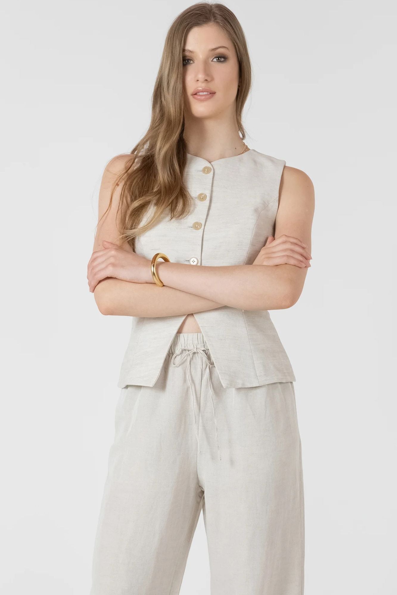 Button Up Vest