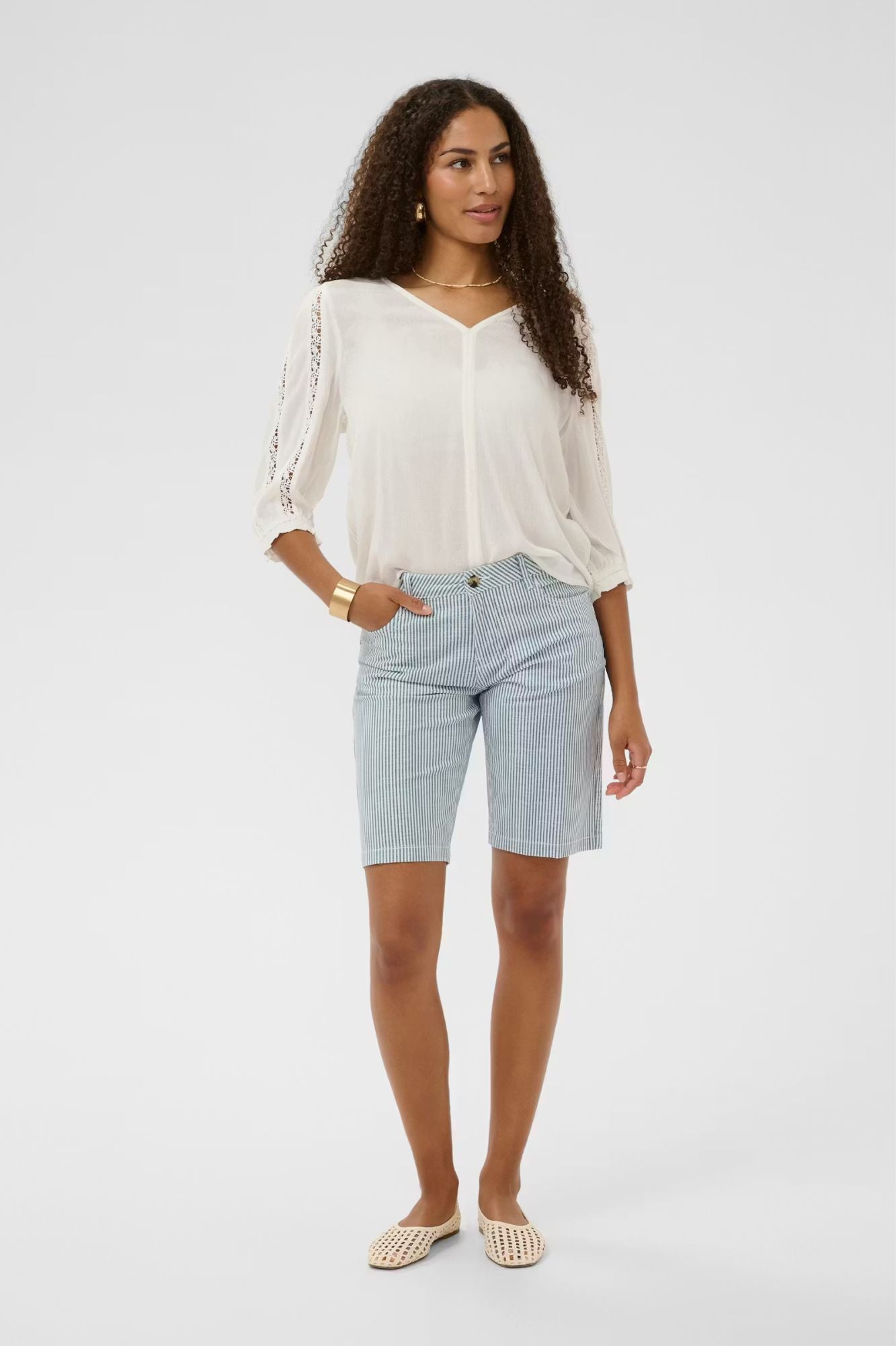 Berta Twill Shorts