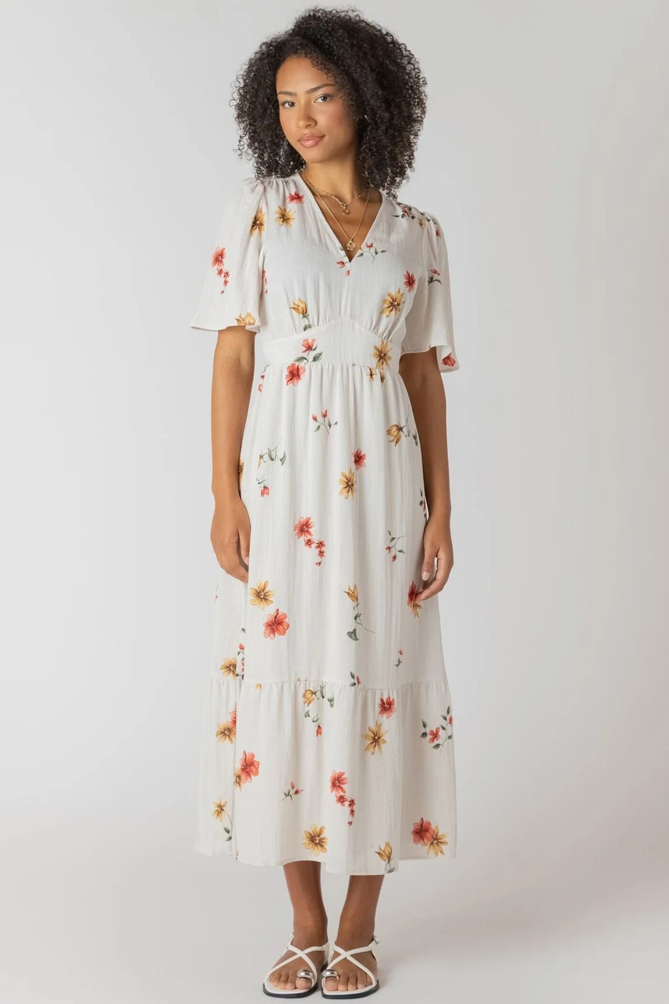 Short Sleeve Maxi Dress