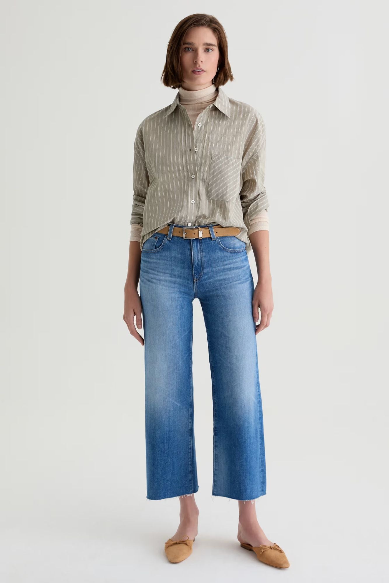 Saige Wide Leg Crop