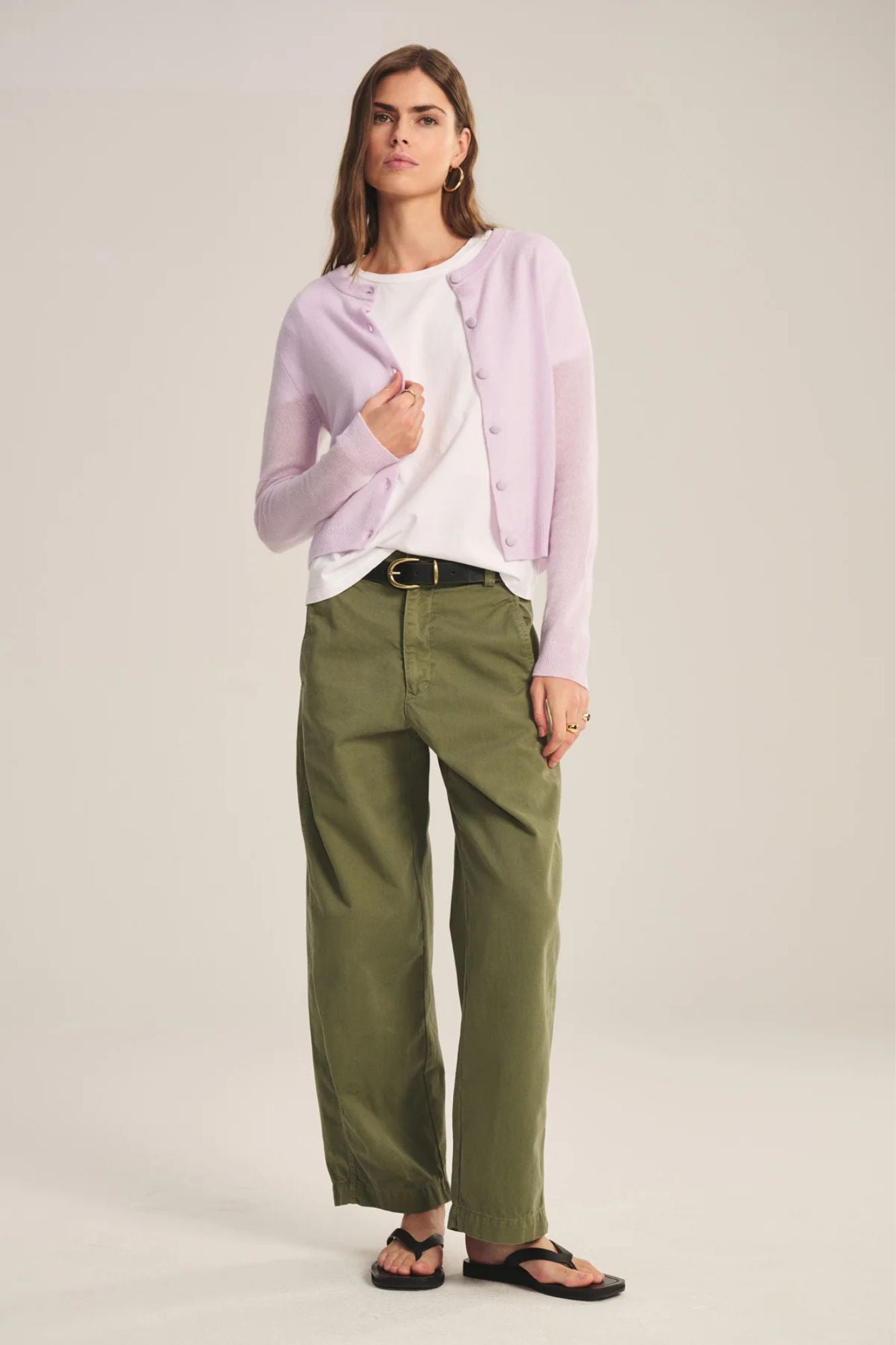 Tenley Sanded Twill Pant