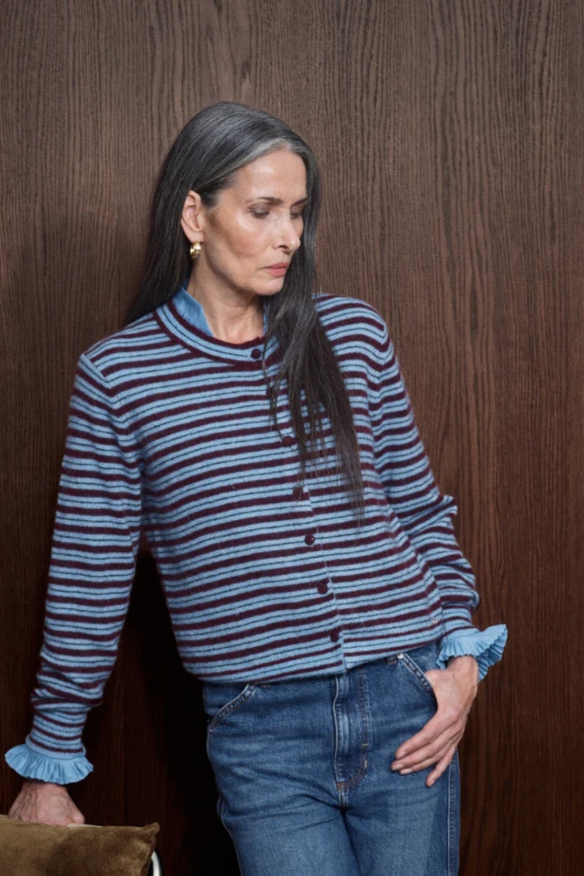 Milvi Stripe Cardigan