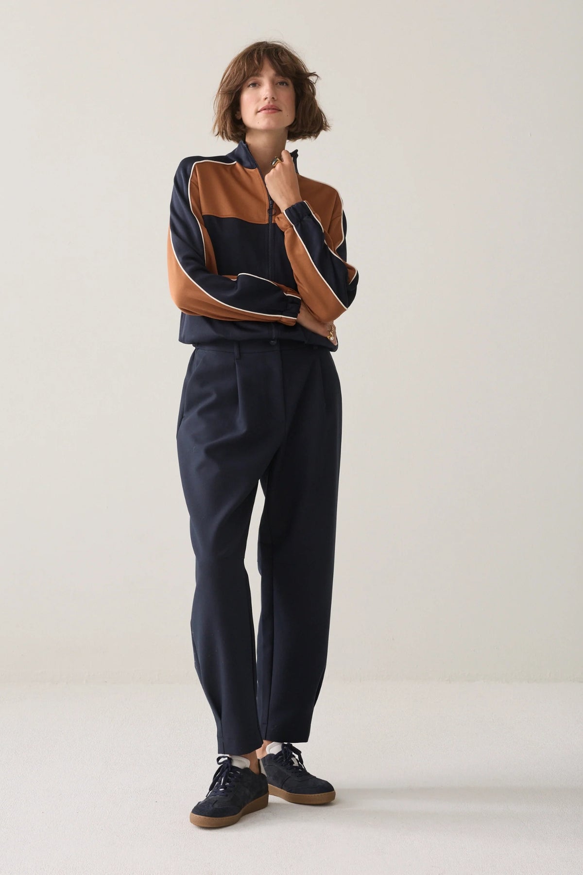 Tapered Foam Trousers