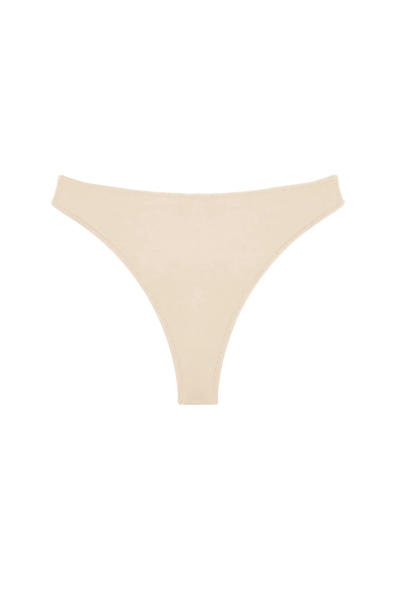 High Rise Thong Mineral Undies | Beige