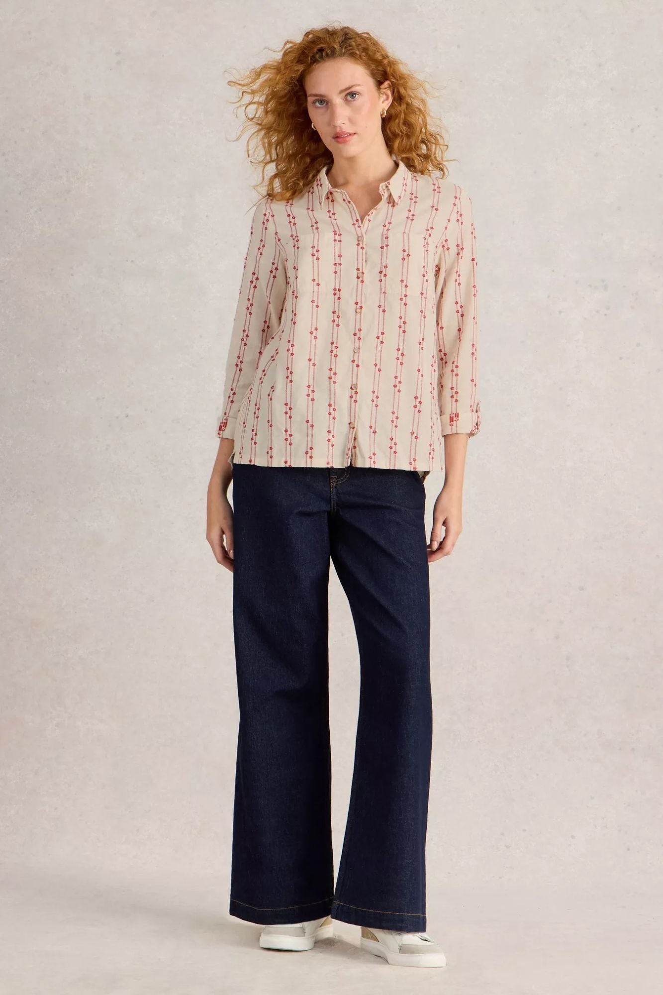 Sophie Organic Cotton Long Sleeve Shirt