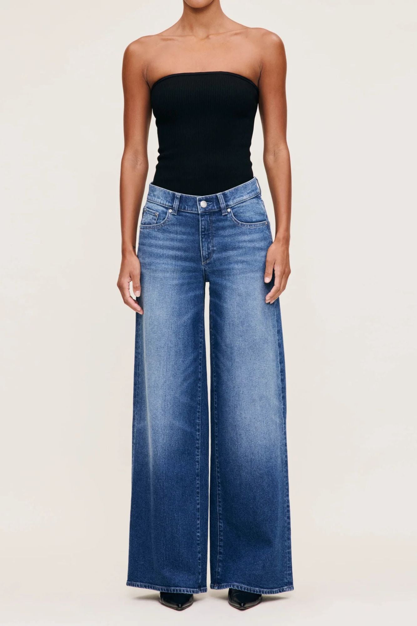 Hepburn Wide Leg Mid-Rise 32"