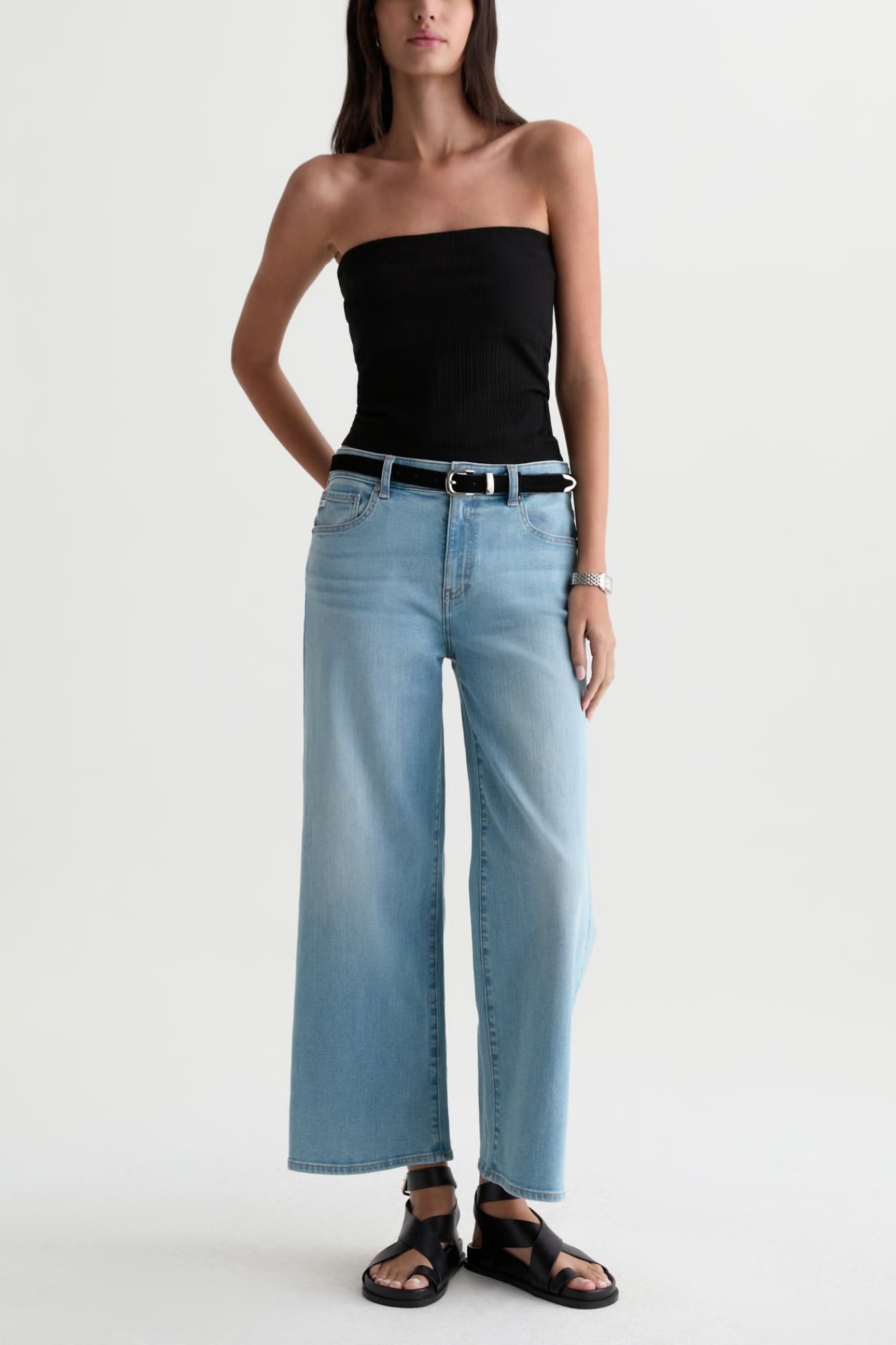 Saige Wide Leg Crop