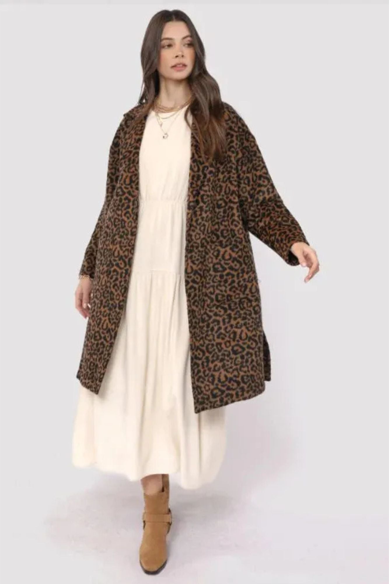 Animal Instinct Leopard Coat