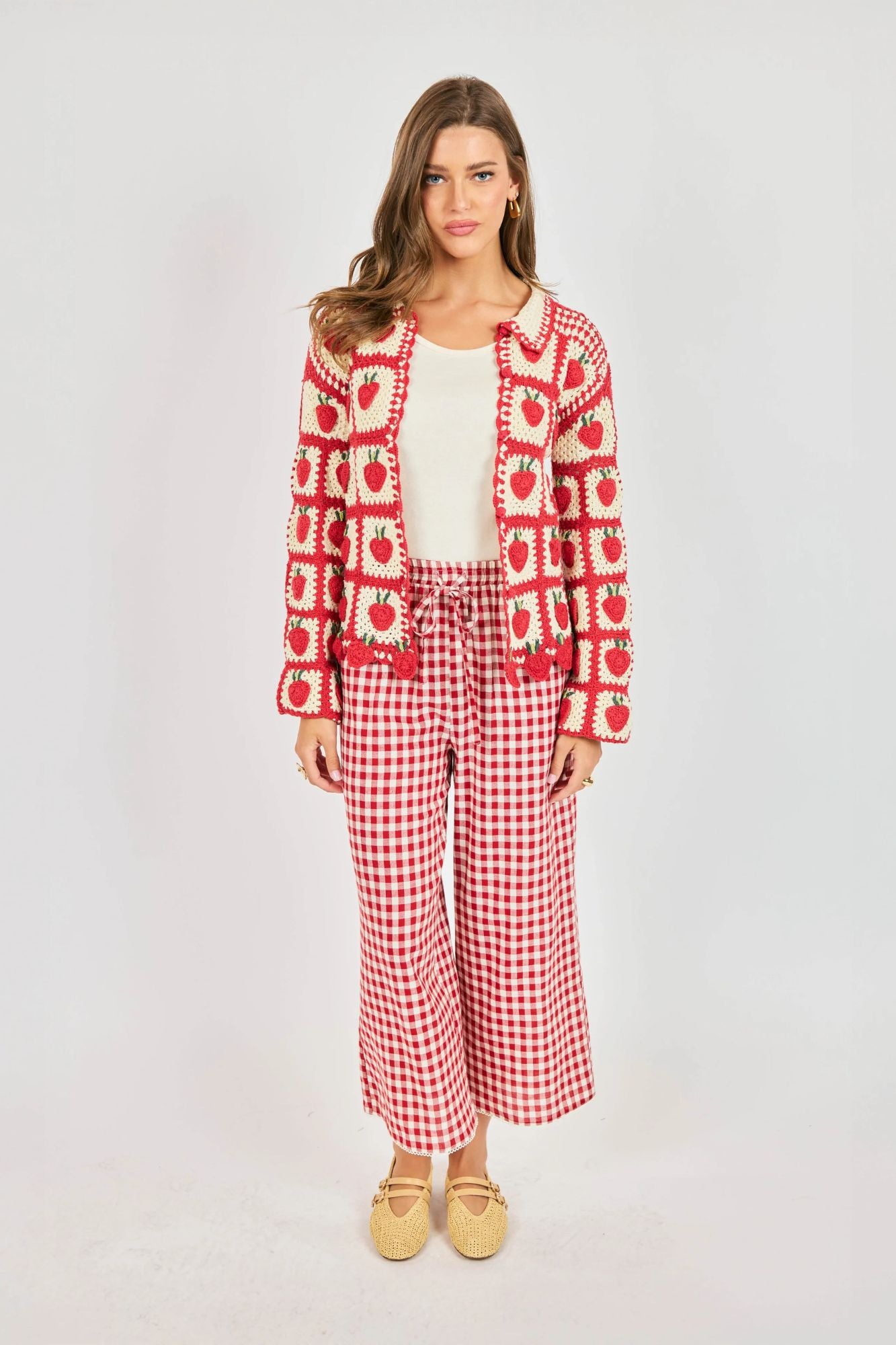 Berrylicious Crochet Cardi