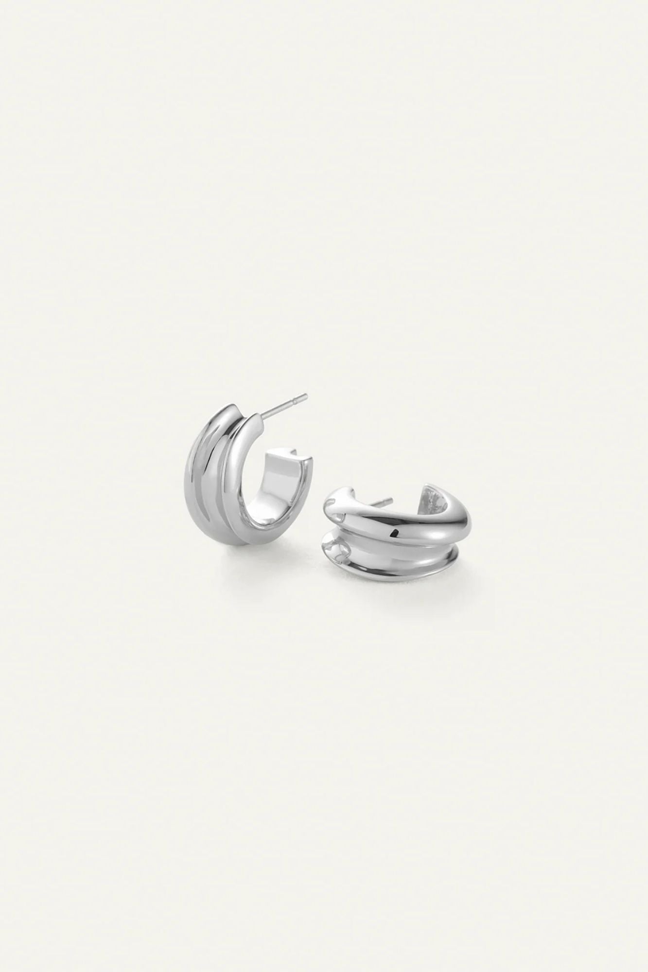 Mini Lennon Hoop Earrings