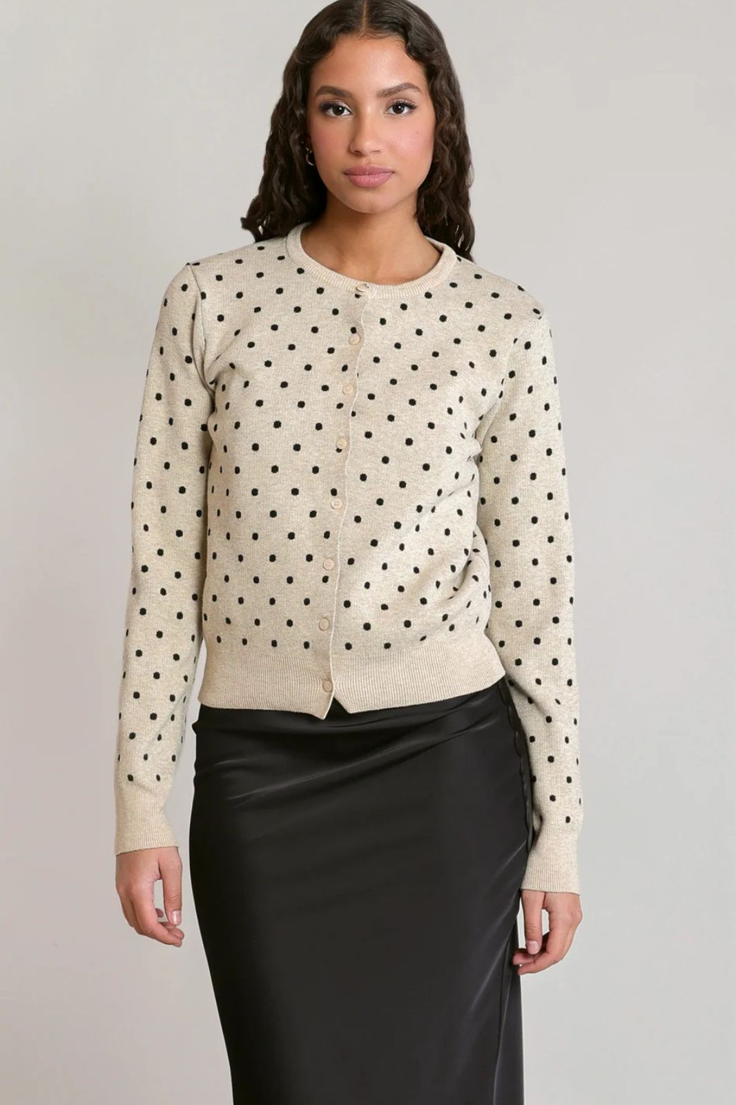Polka Dot Cardigan