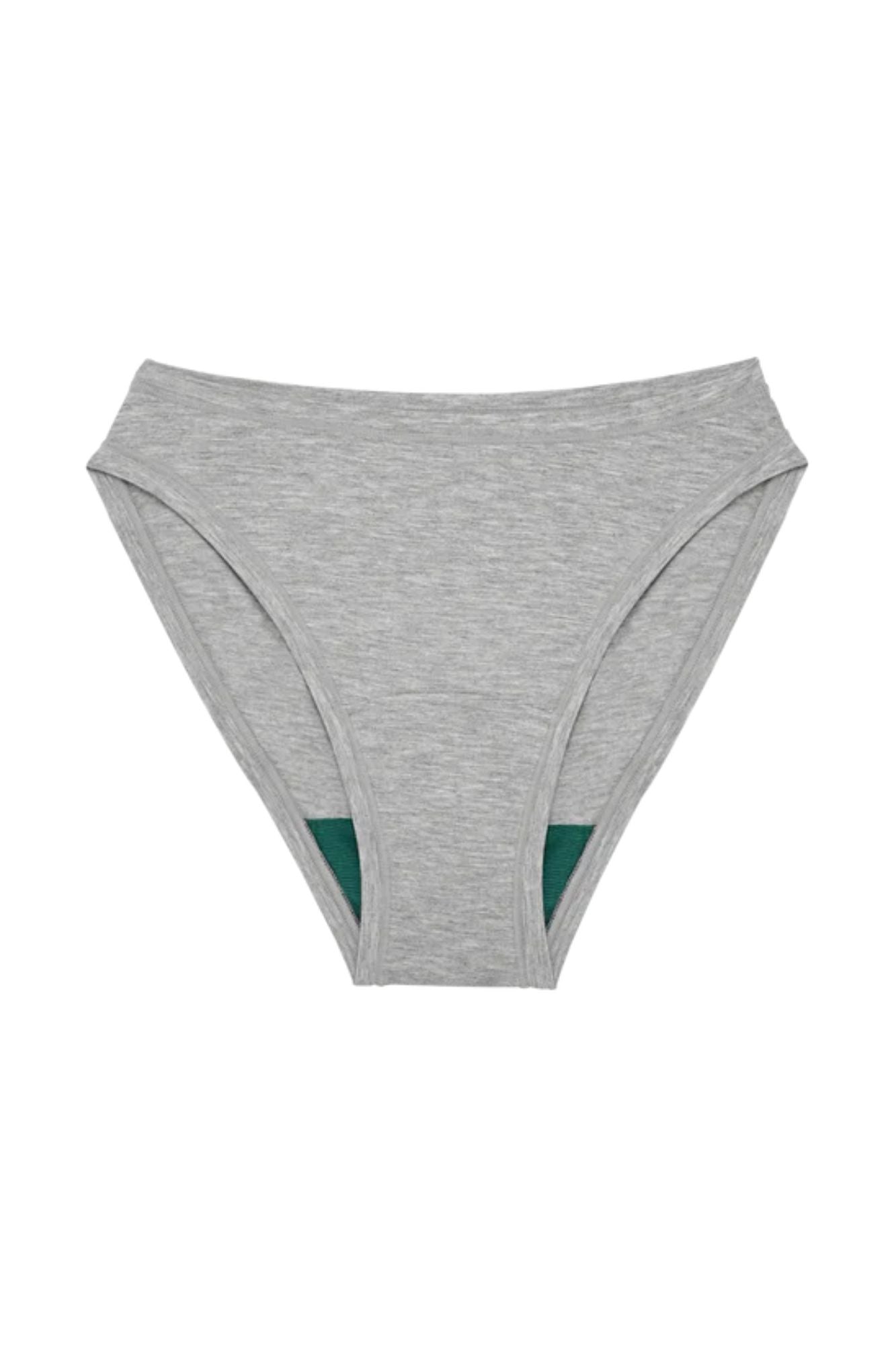 High Rise Bikini Mineral Undies | Grey