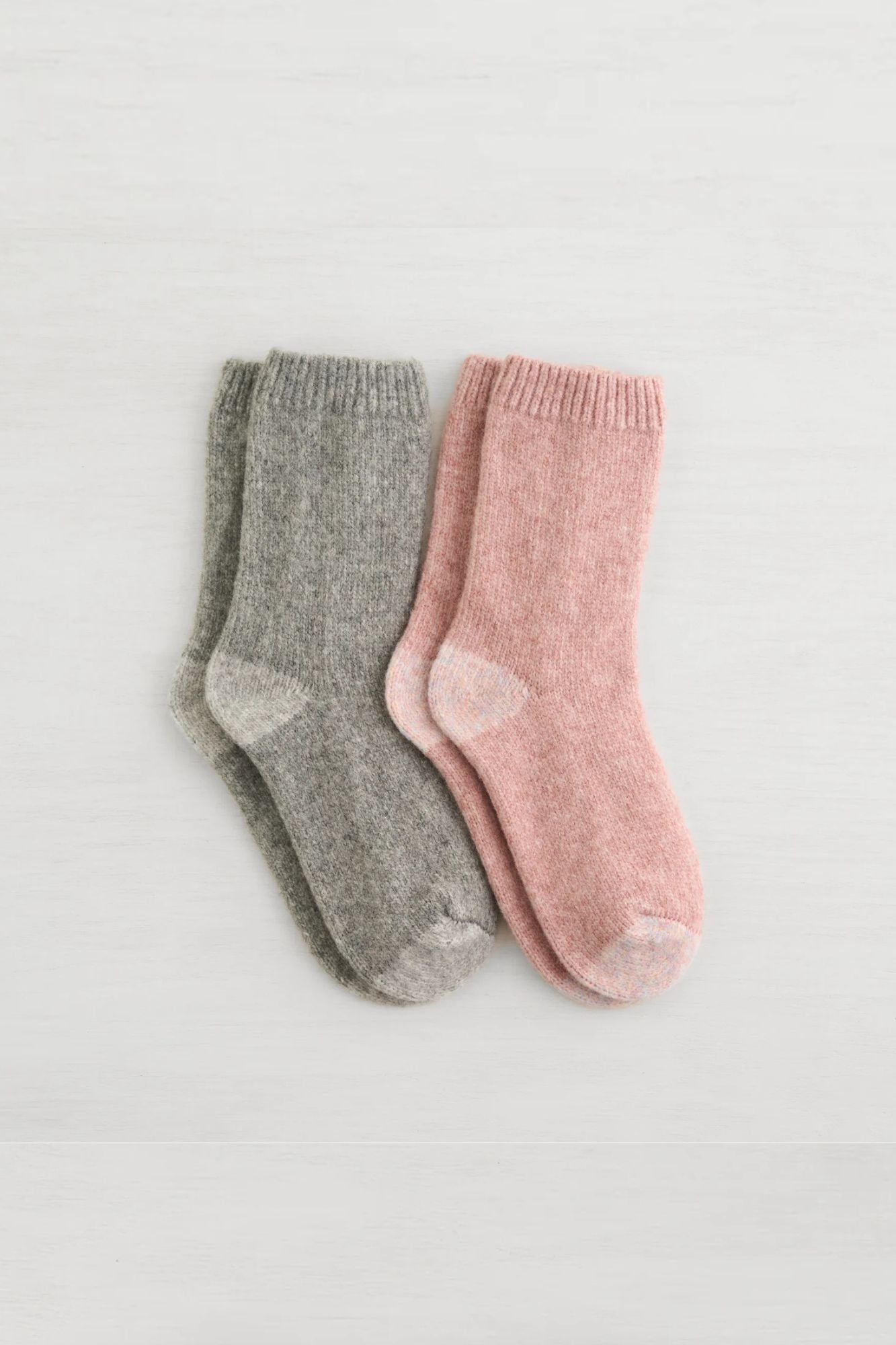 Sweater Knit Crew Socks