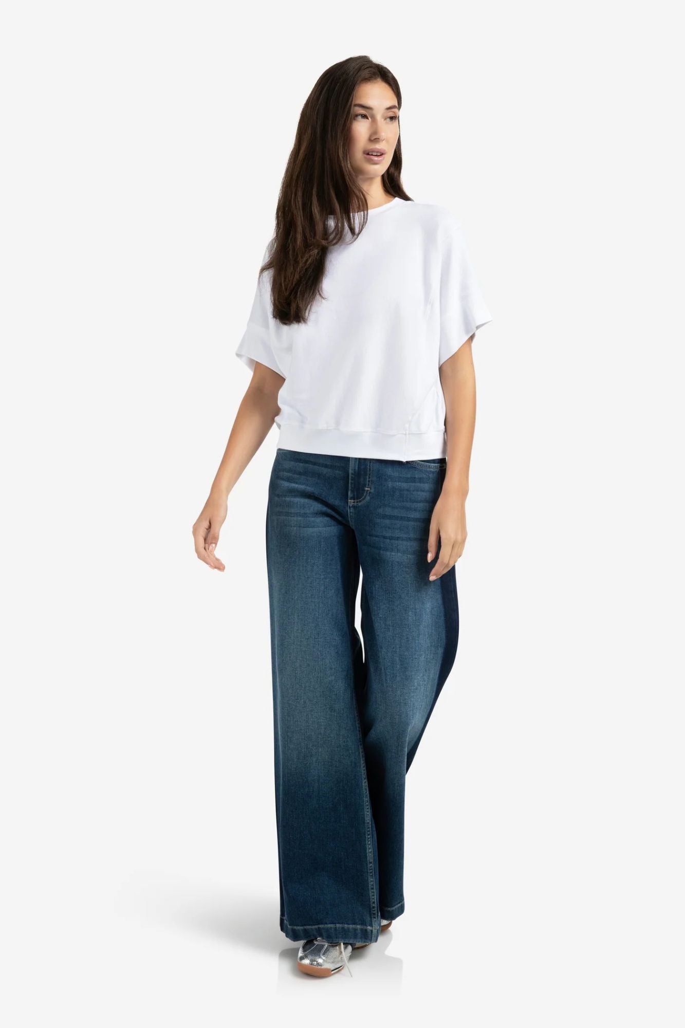 High Waisted Denim With Tape