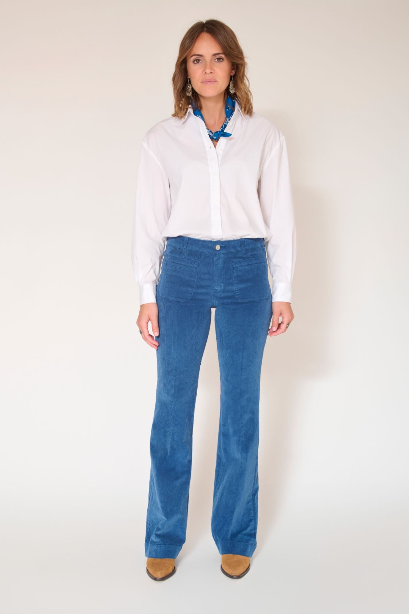 The Diana Velvet Chic Flare