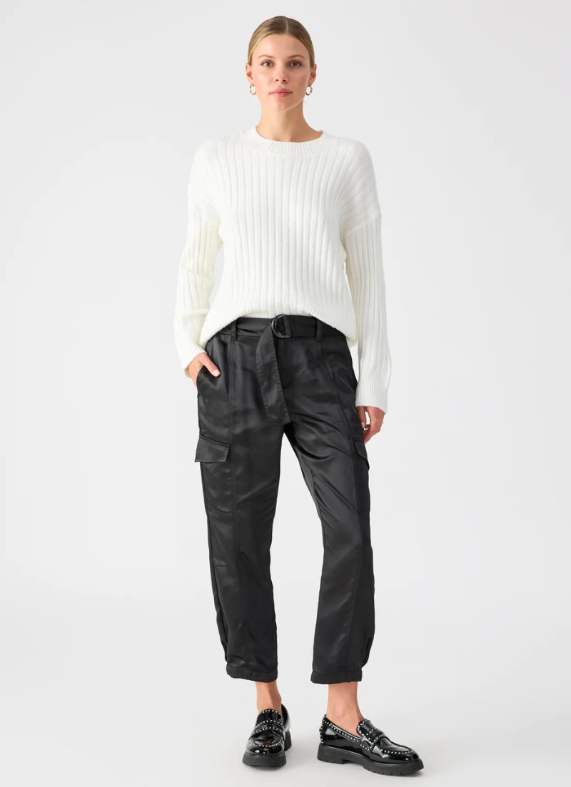 Classy Cargo Trouser Satin