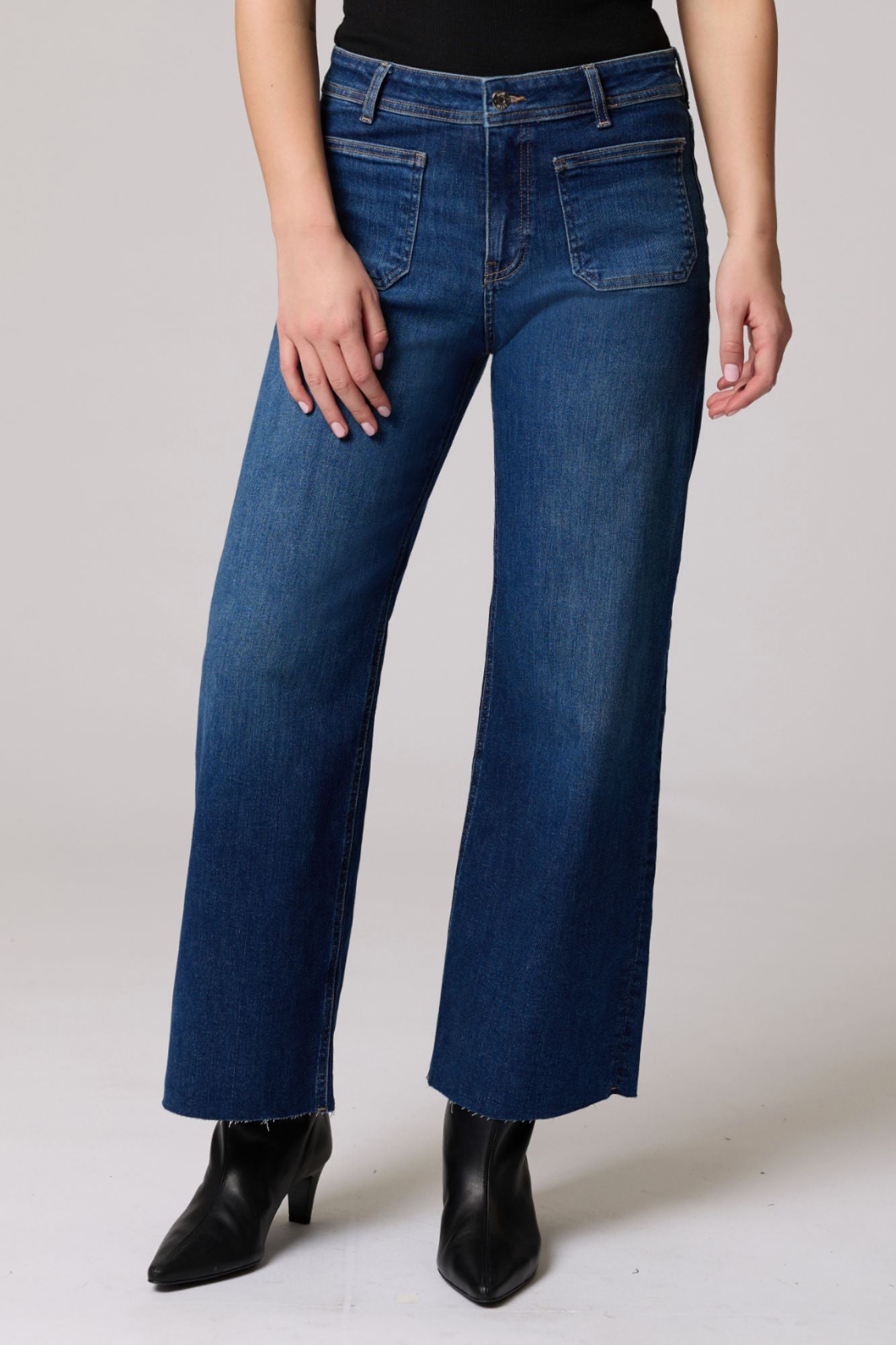 Paloma Marine Mid Rise Wide Leg