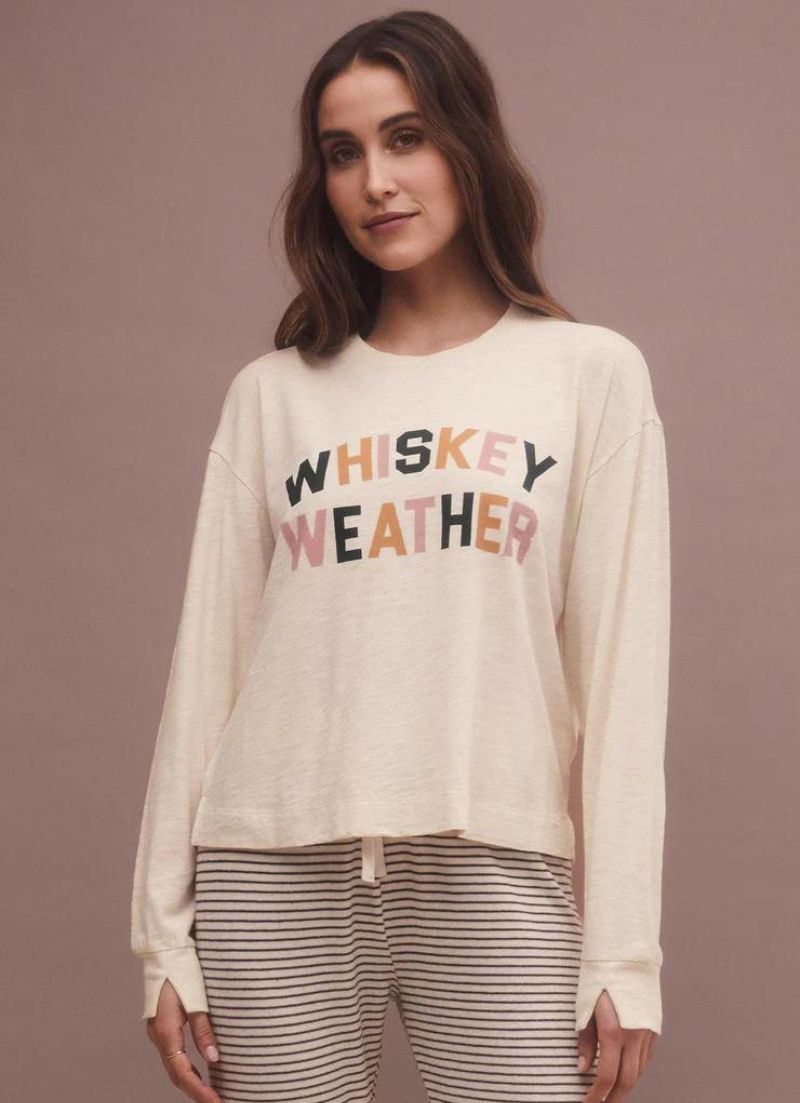 T-shirt à manches longues Whisky