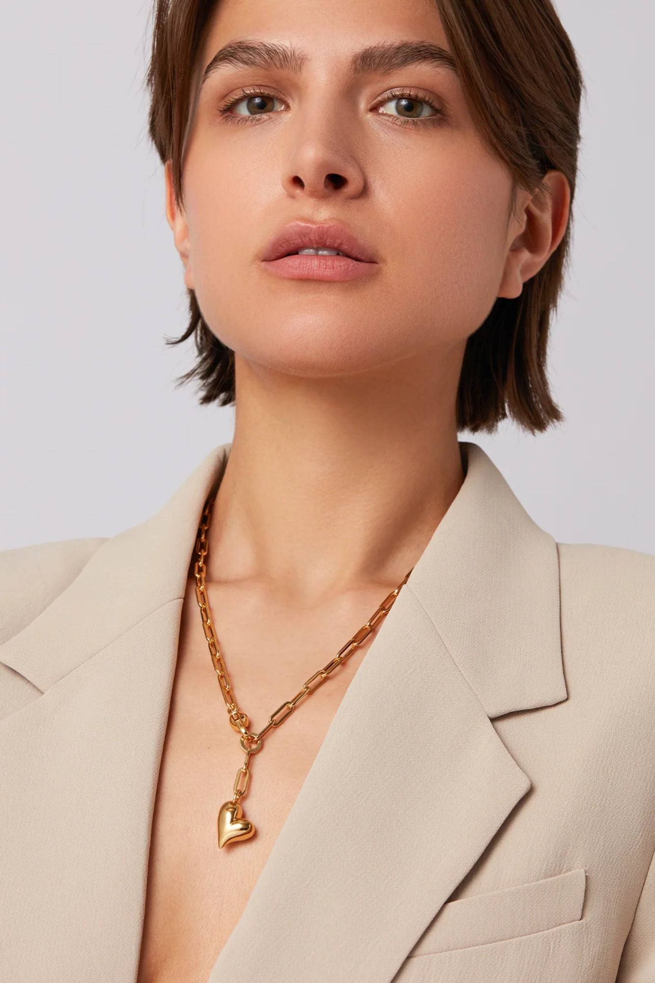 Puffy Heart Necklace