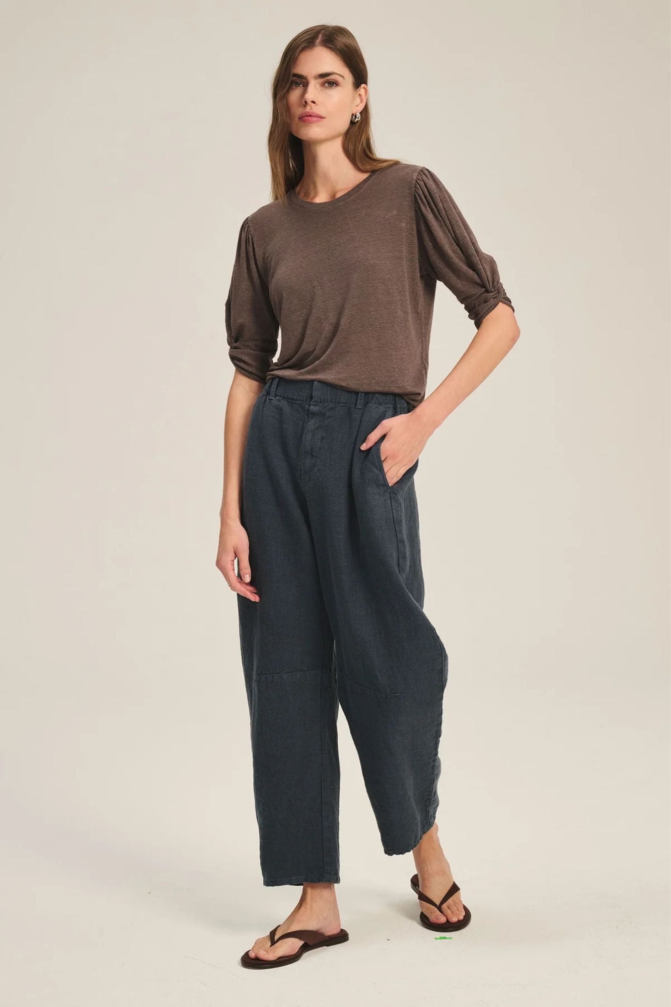 Taylor Heavy Linen Pant