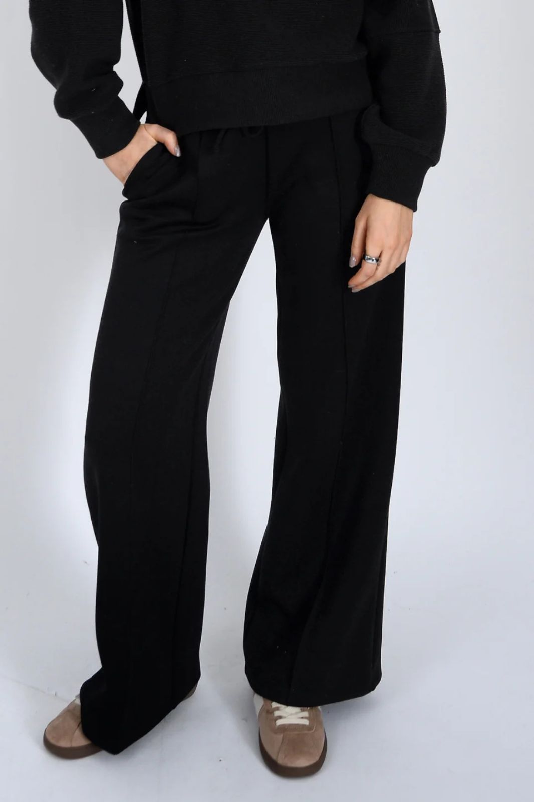 Prida Drawstring Straight Leg Pants