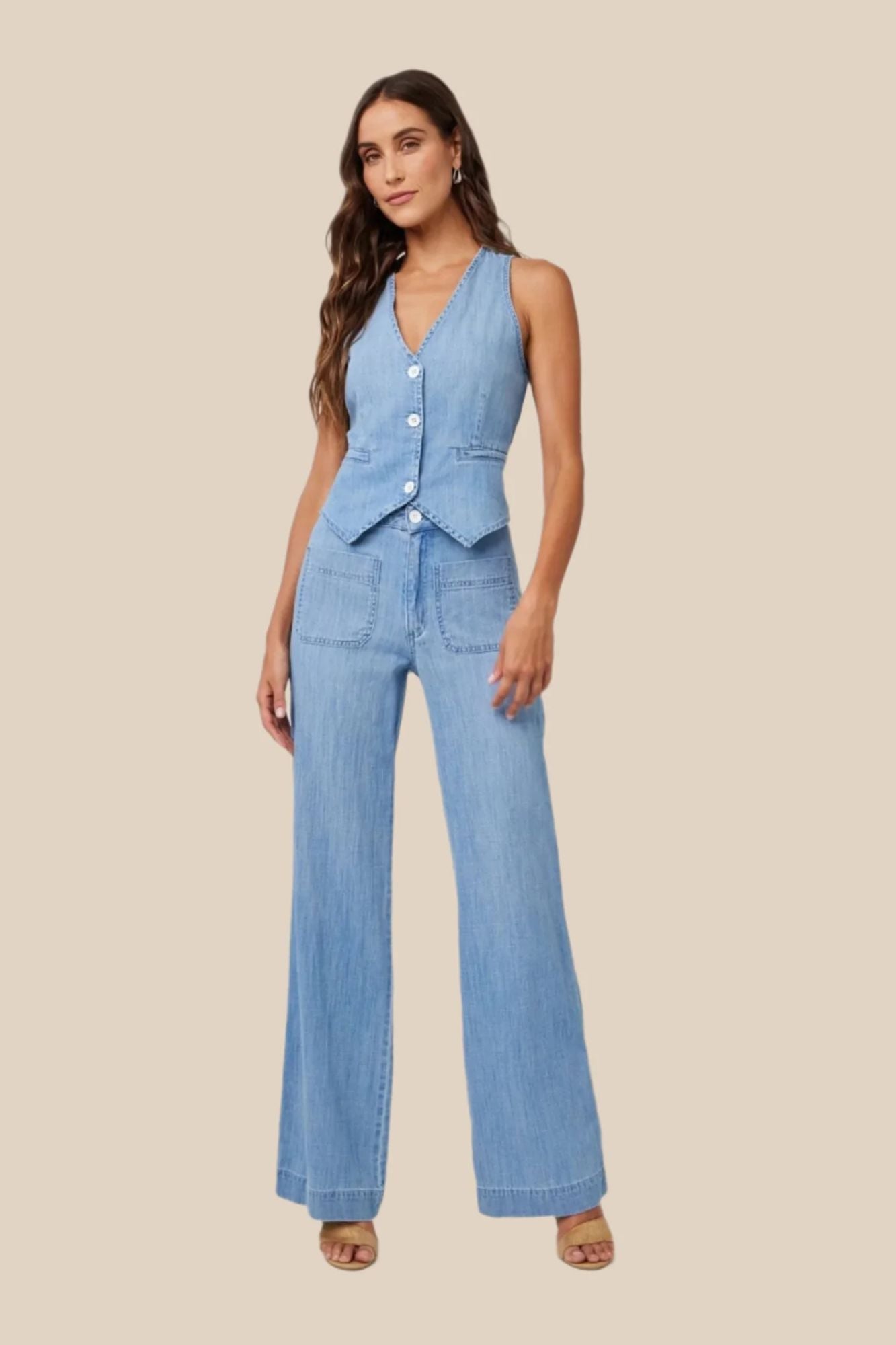 Lola Two Pocket Wide Leg