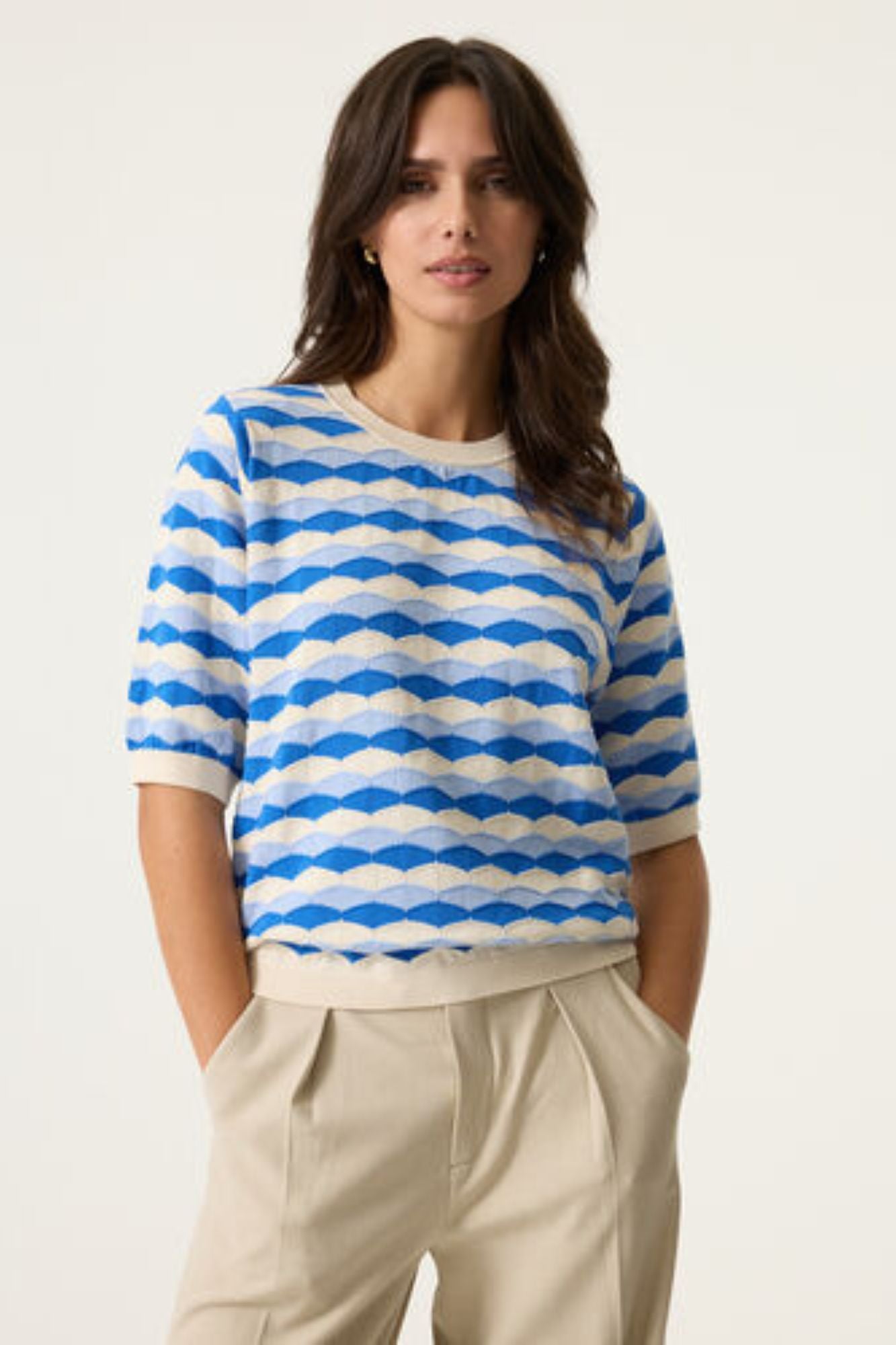 Summer Cobalt Sweater