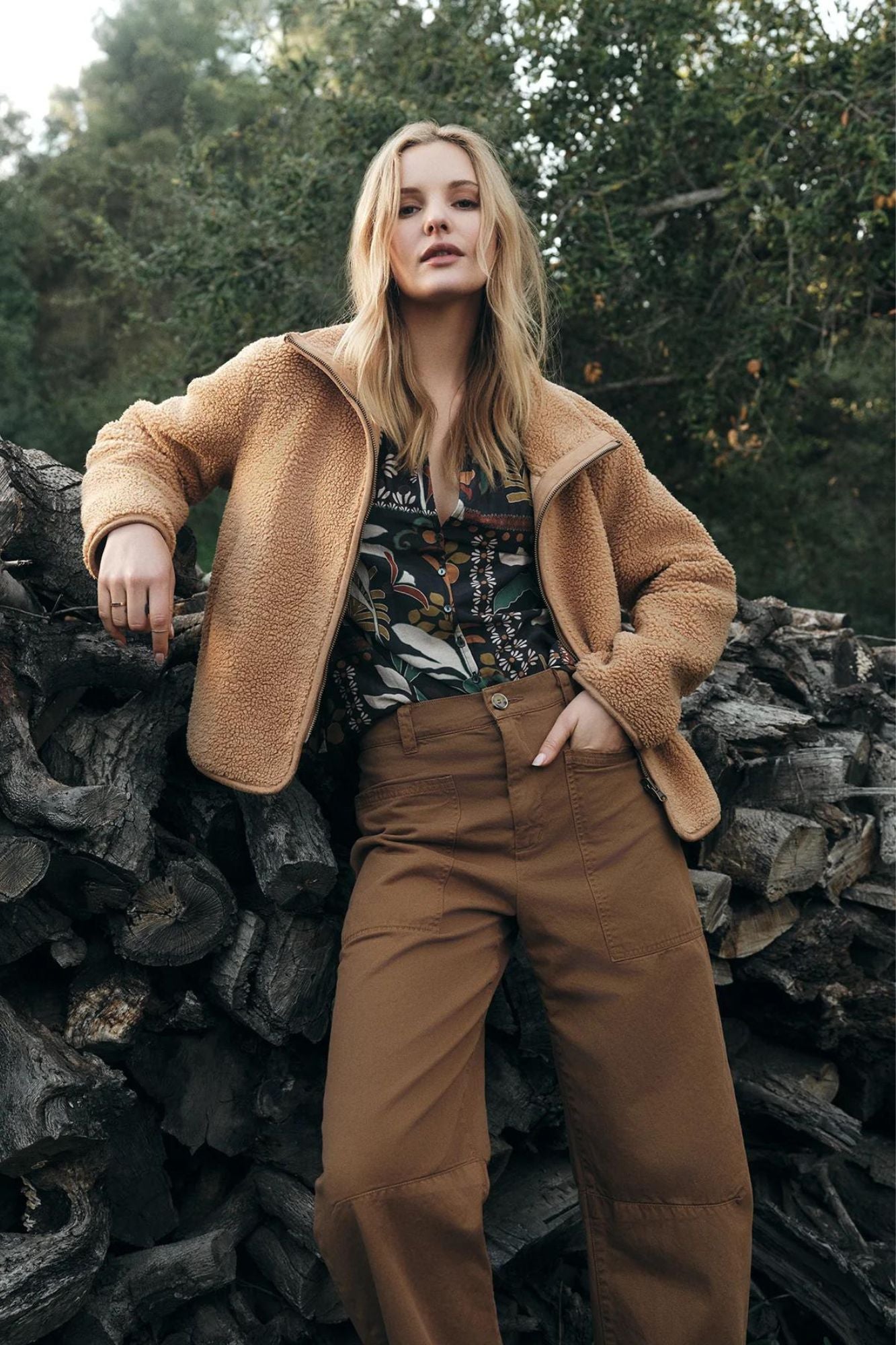 Reba Sherpa Jacket