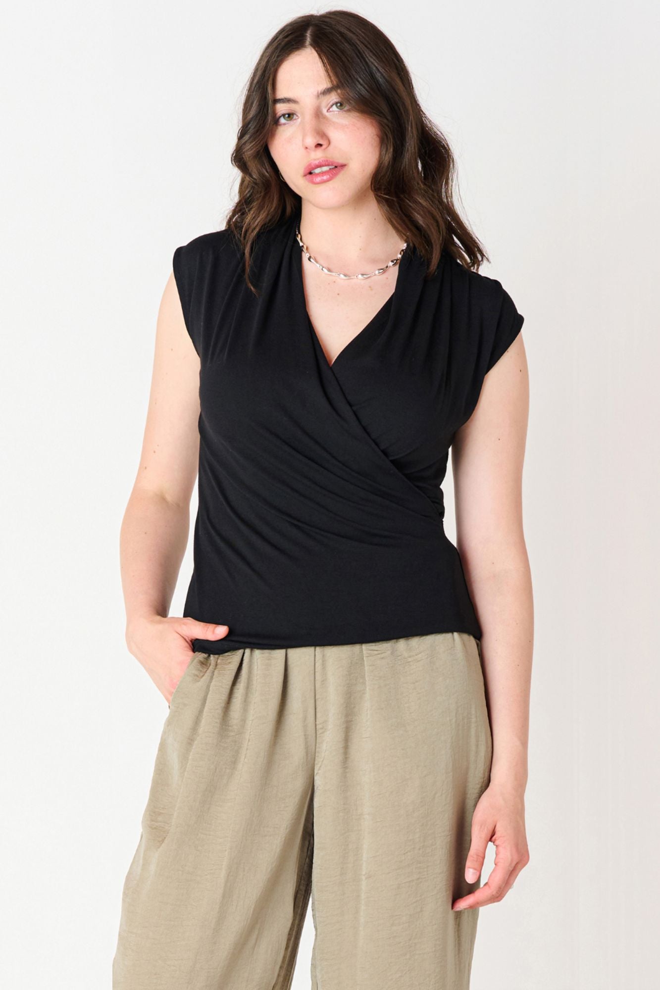 Drapey Wrap Tank