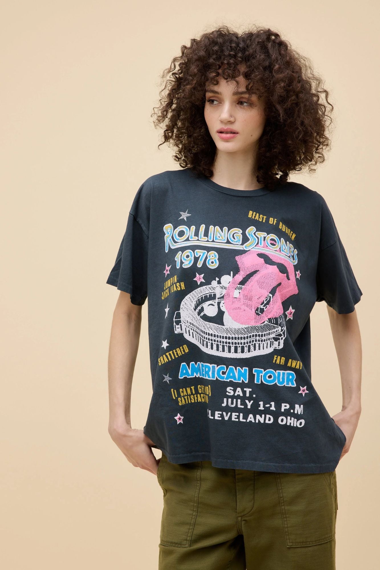Rolling Stones 1978 Merch Tee