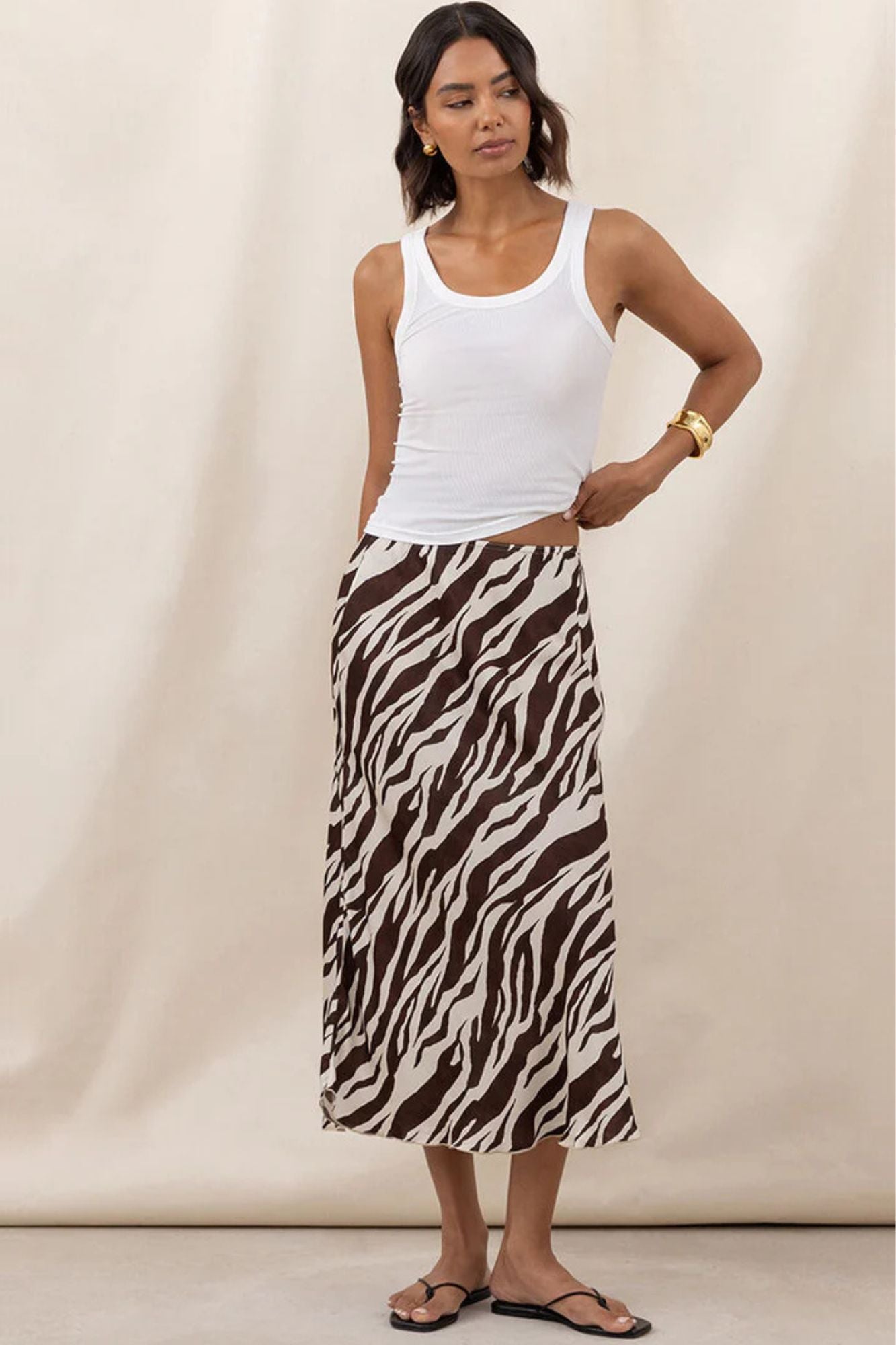 Sasha Print Skirt