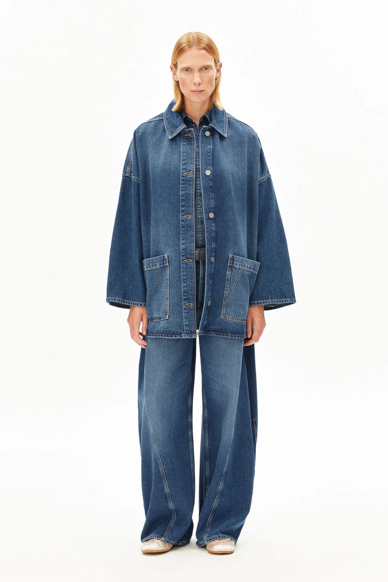 Draapy Denim Shirt