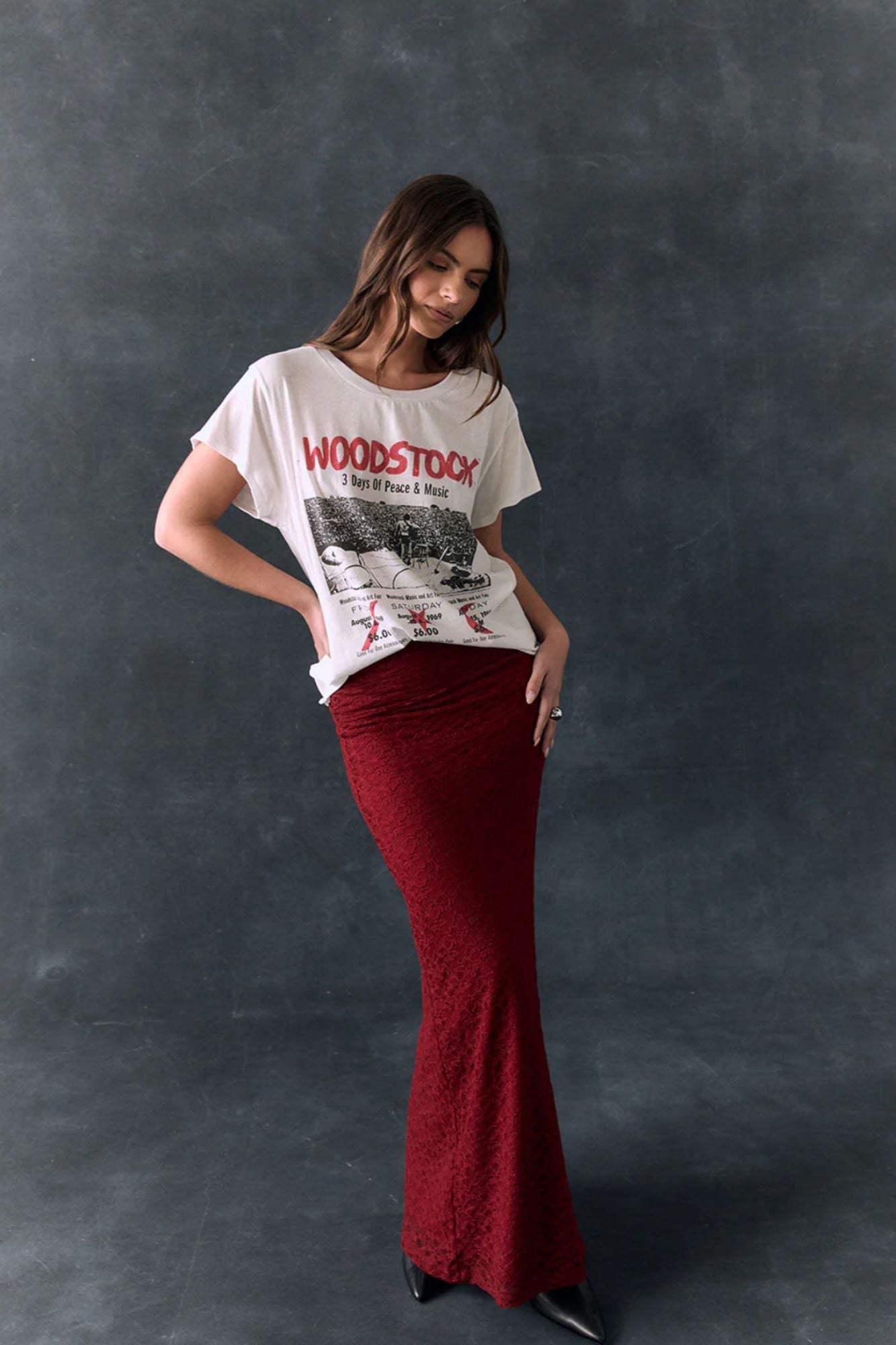 Woodstock Peace And Music Tee