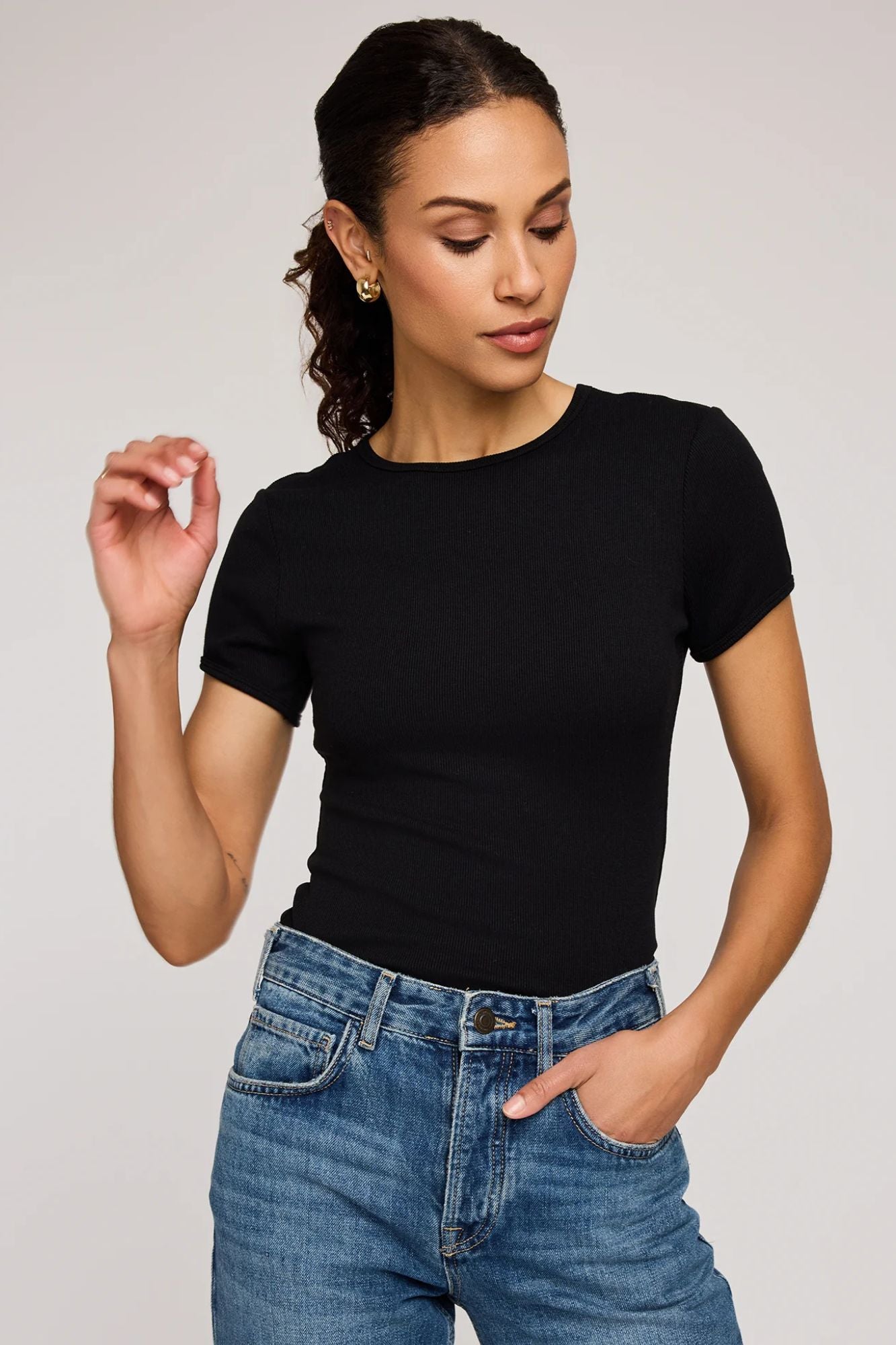 Shania Ribbed T-Shirt