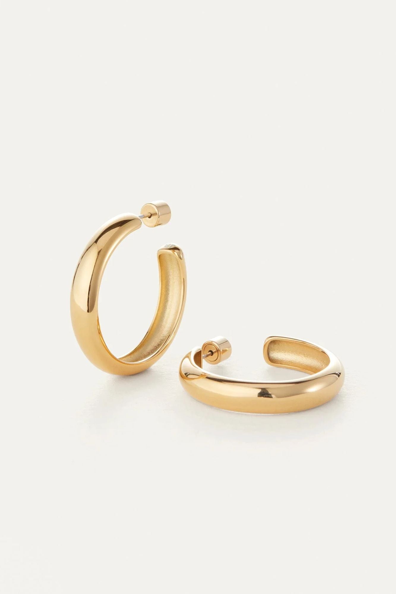 Staple Hoop Earrings - Large