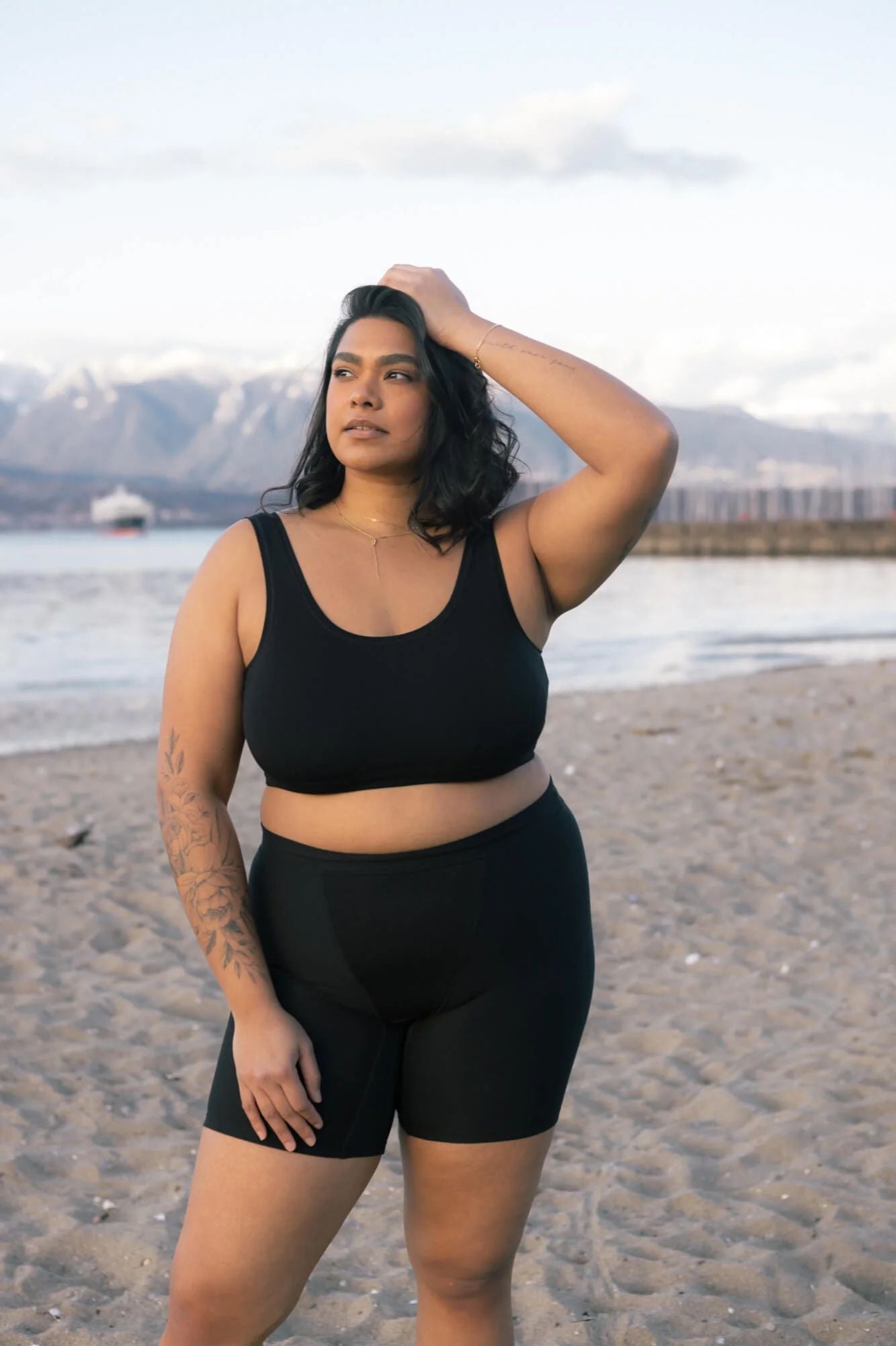 Sporty Mineral Bra | Black