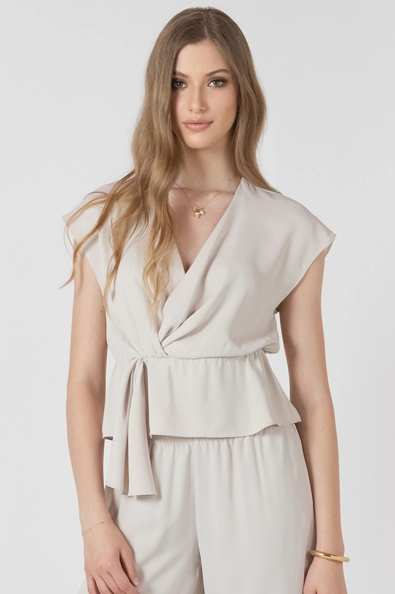 Drapey Wrap Top