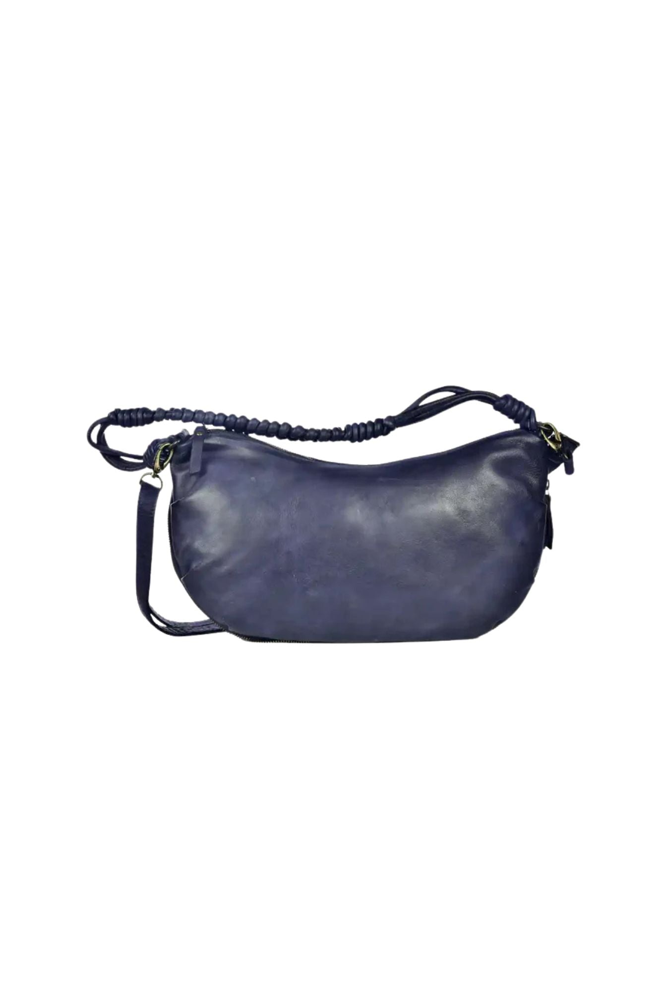 Luce Washed Leather Hobo Bag