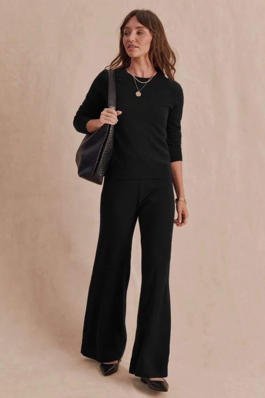 Tori Cashmere Wide Leg
