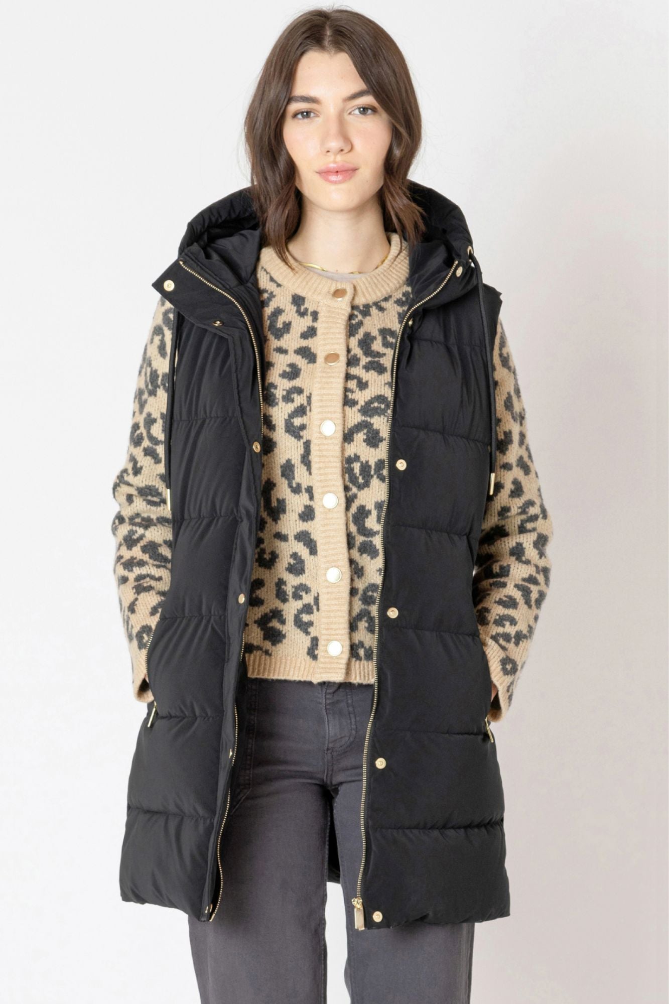 Hooded Puffer Vest