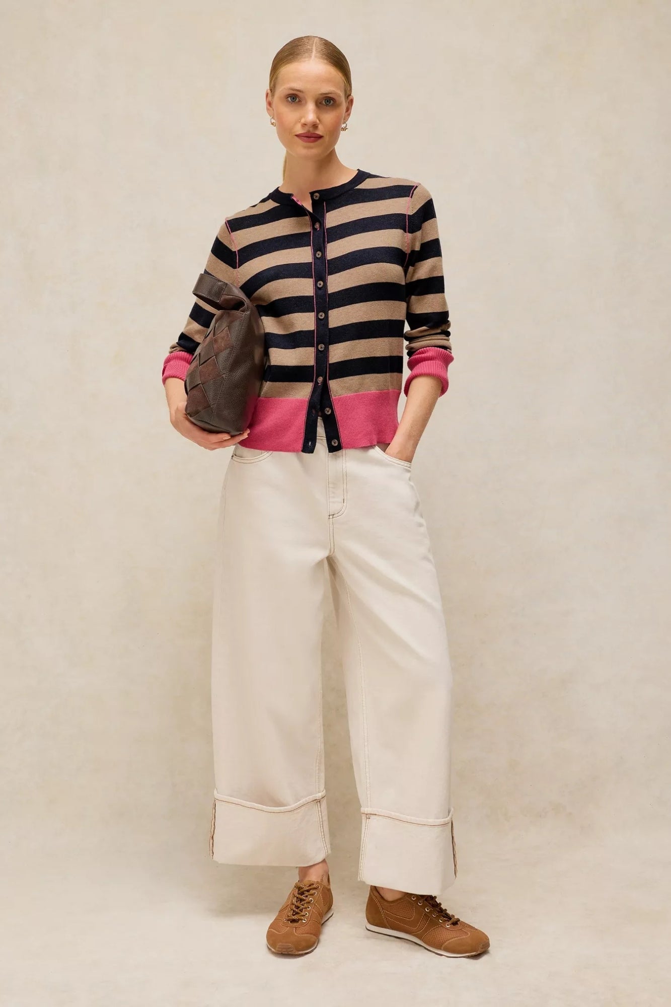 Lois Stripe Cardi