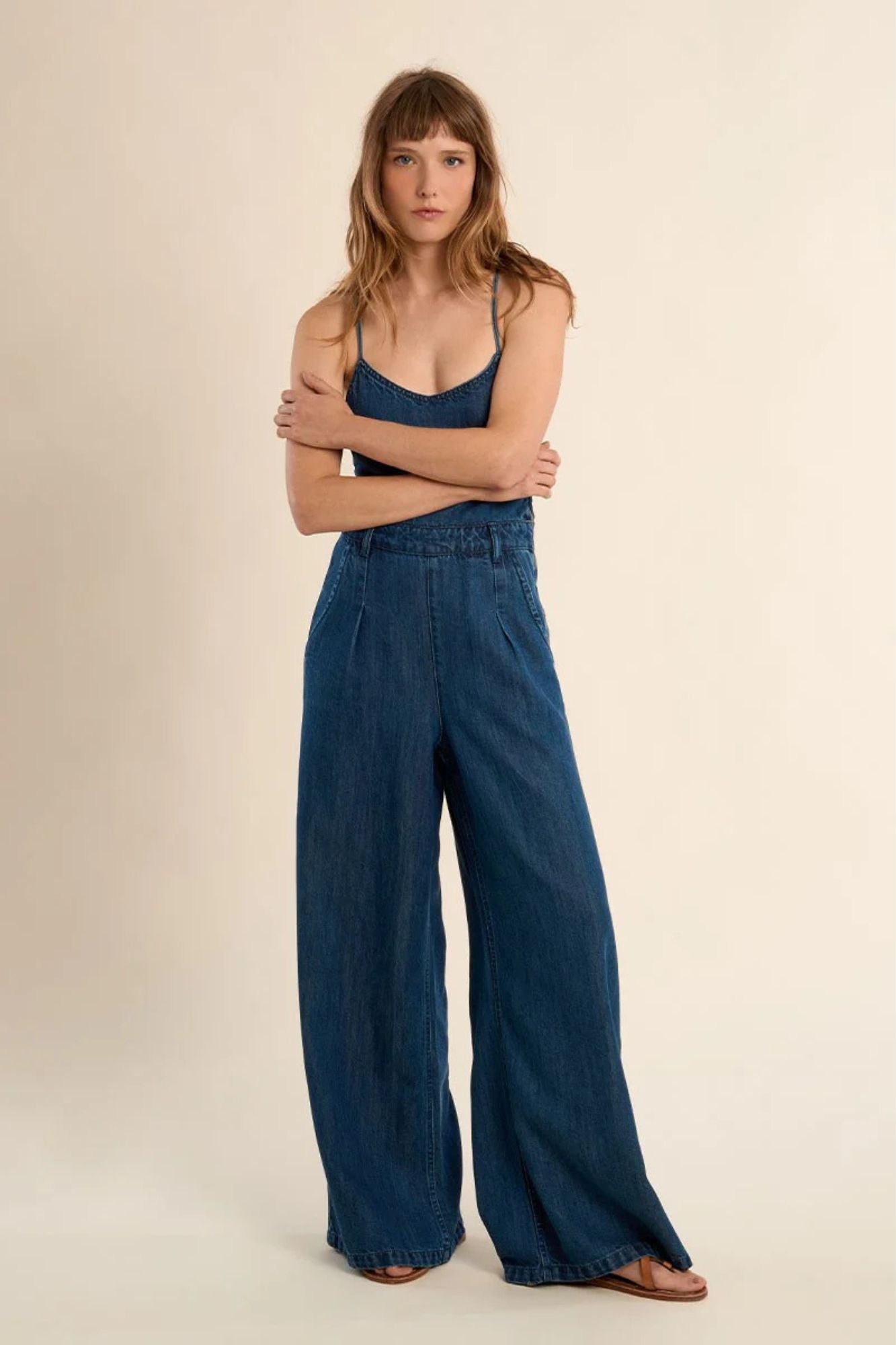 Ladies Woven Jumpsuit