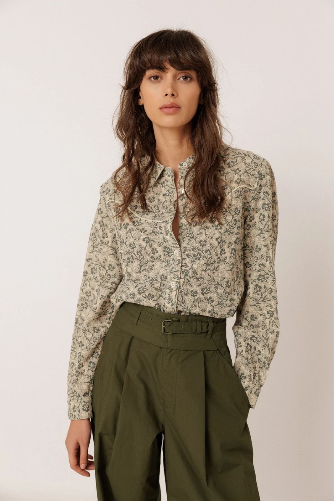 Western Flower Shirt