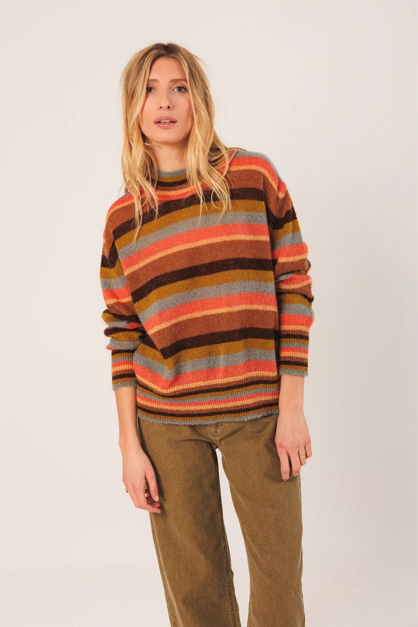 Mohair Multicolor Sweater